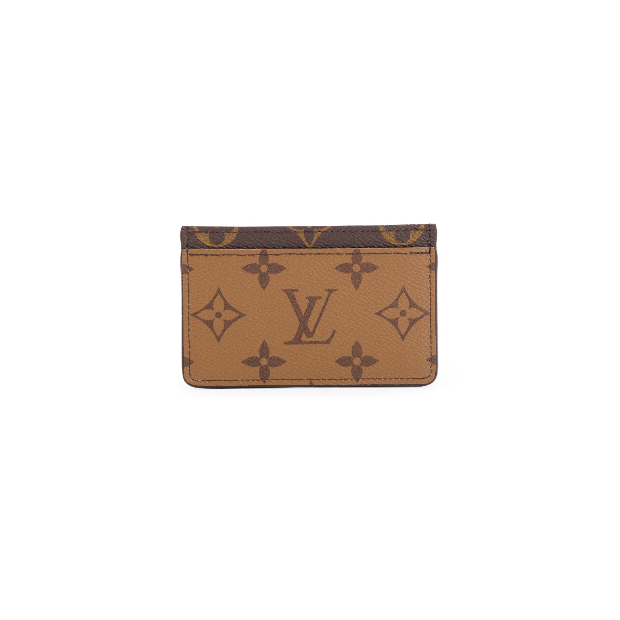 Louis Vuitton 2022 Monogram Reverse Card Holder w/ Box