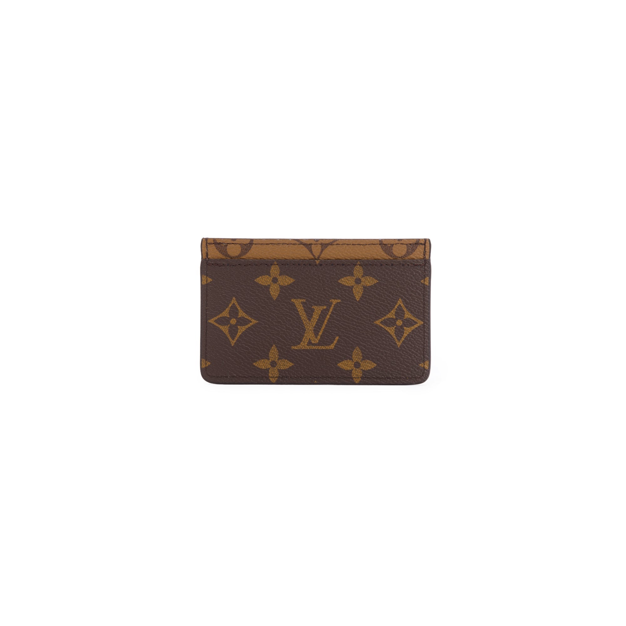 Louis Vuitton 2022 Monogram Reverse Card Holder w/ Box