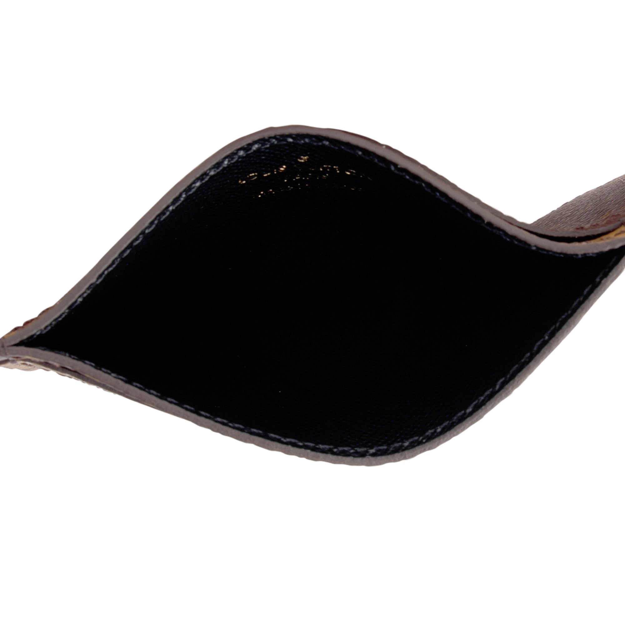 Louis Vuitton 2022 Monogram Reverse Card Holder w/ Box