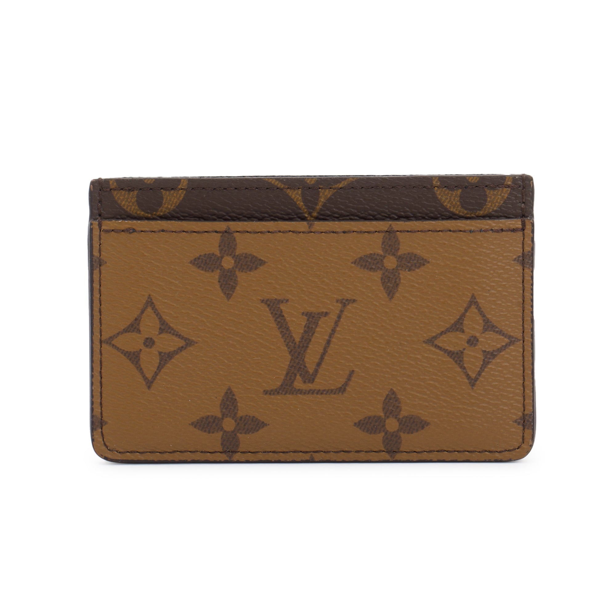 Louis Vuitton 2022 Monogram Reverse Card Holder