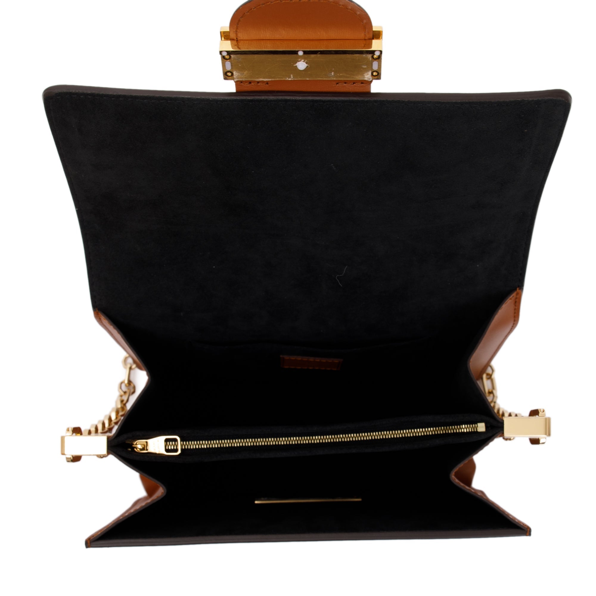 Louis Vuitton 2022 Monogram Reverse Dauphine MM w/ Strap & Box Box