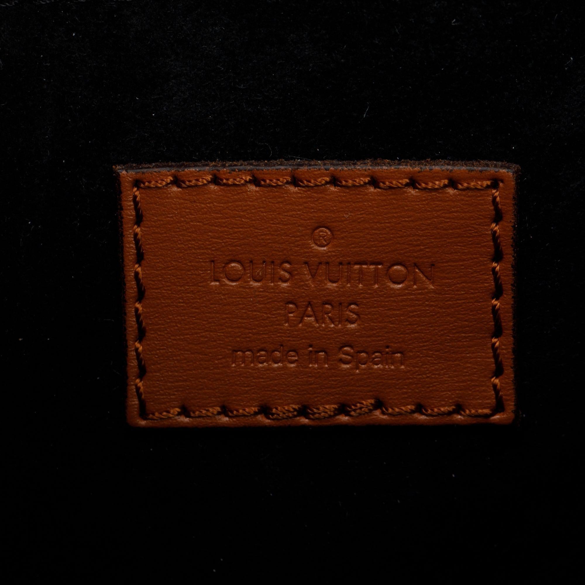 Louis Vuitton 2022 Monogram Reverse Dauphine MM w/ Strap & Box Box