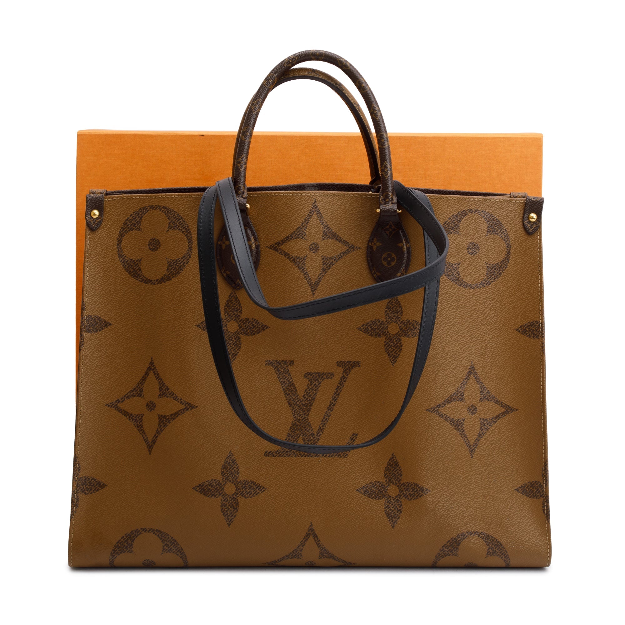 Louis Vuitton 2022 Monogram Reverse Onthego GM w/ Box