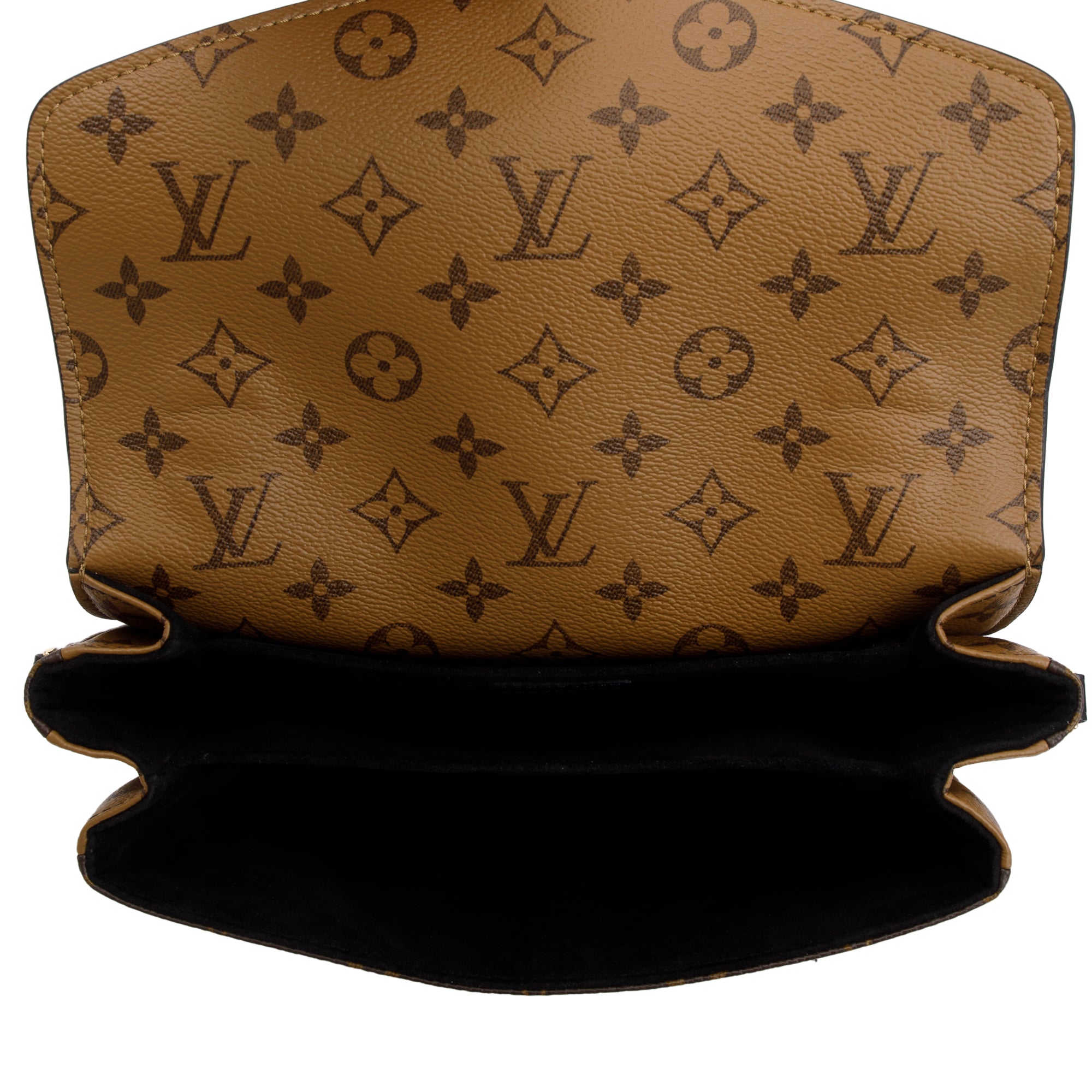 Louis Vuitton 2022 Monogram Reverse Pochette Metis w/ Strap