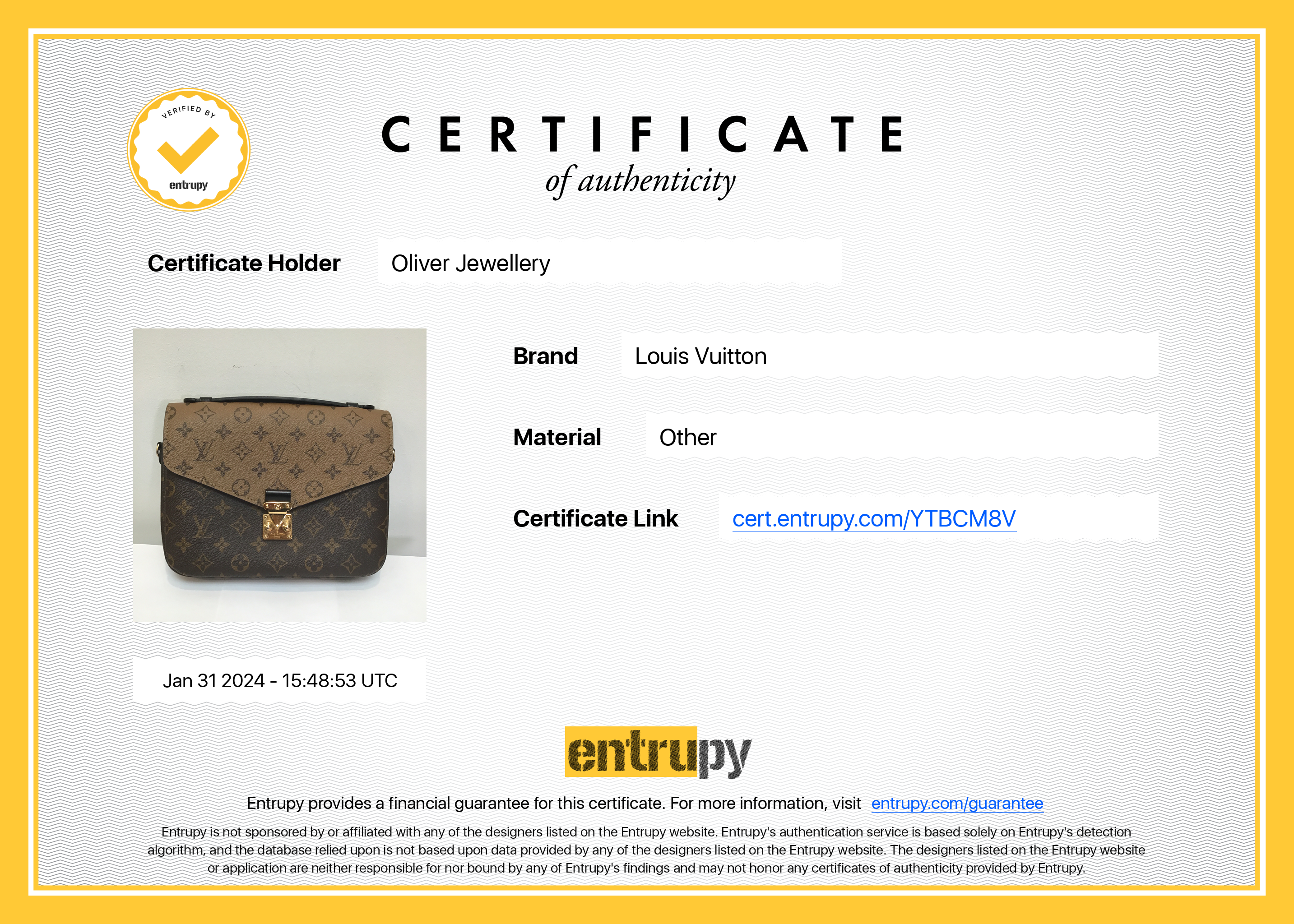 Louis Vuitton 2022 Monogram Reverse Pochette Metis w/ Strap