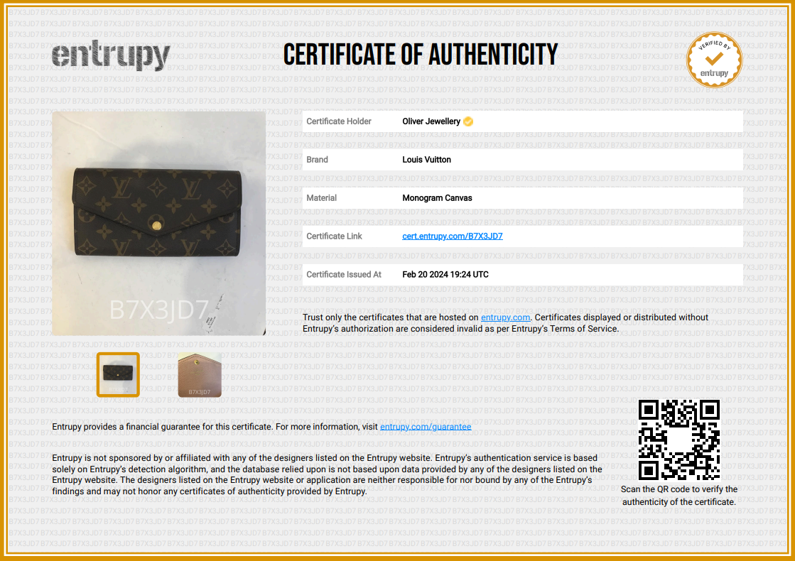 Louis Vuitton 2022 Monogram Sarah NM Wallet