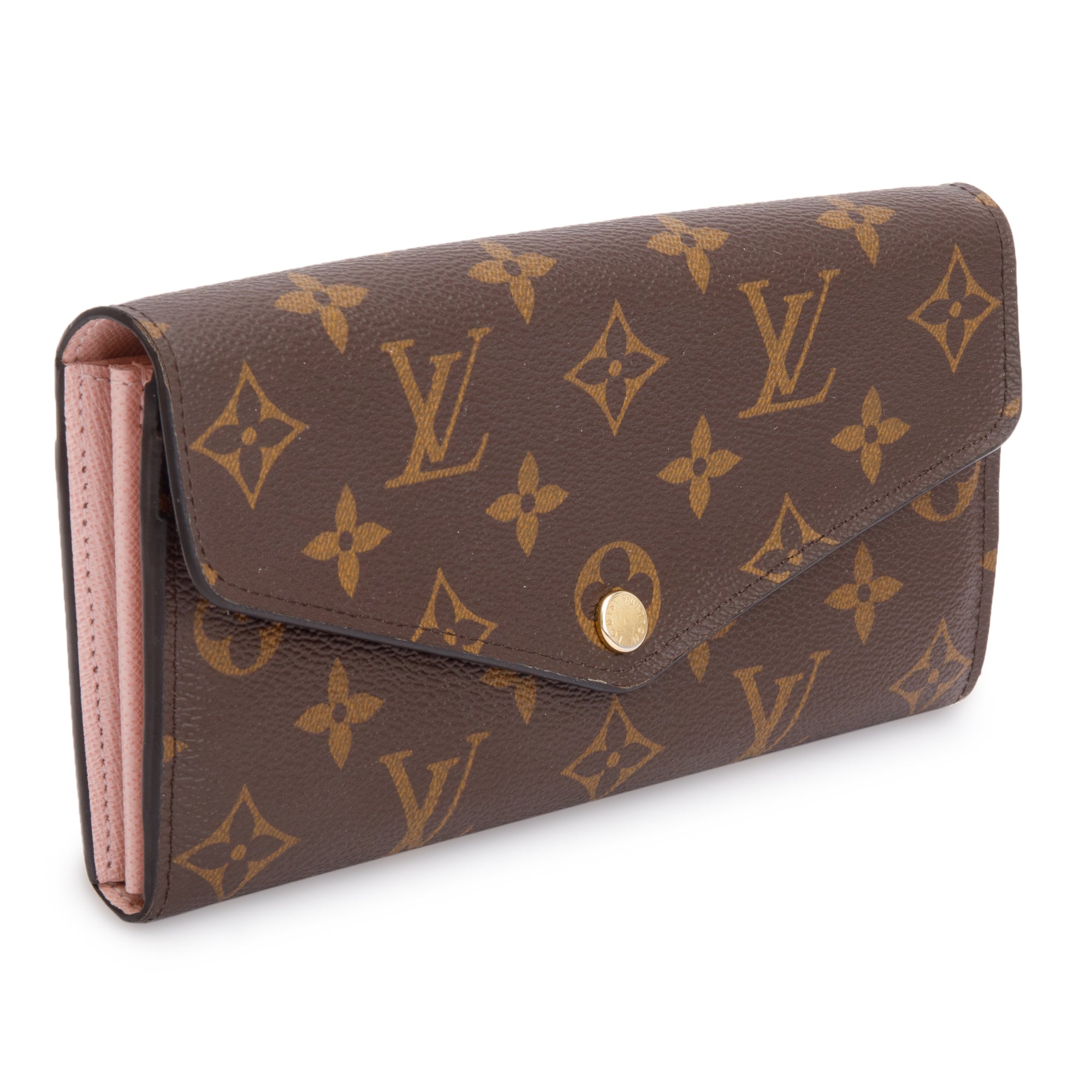 Louis Vuitton 2022 Monogram Sarah NM Wallet w/ Box