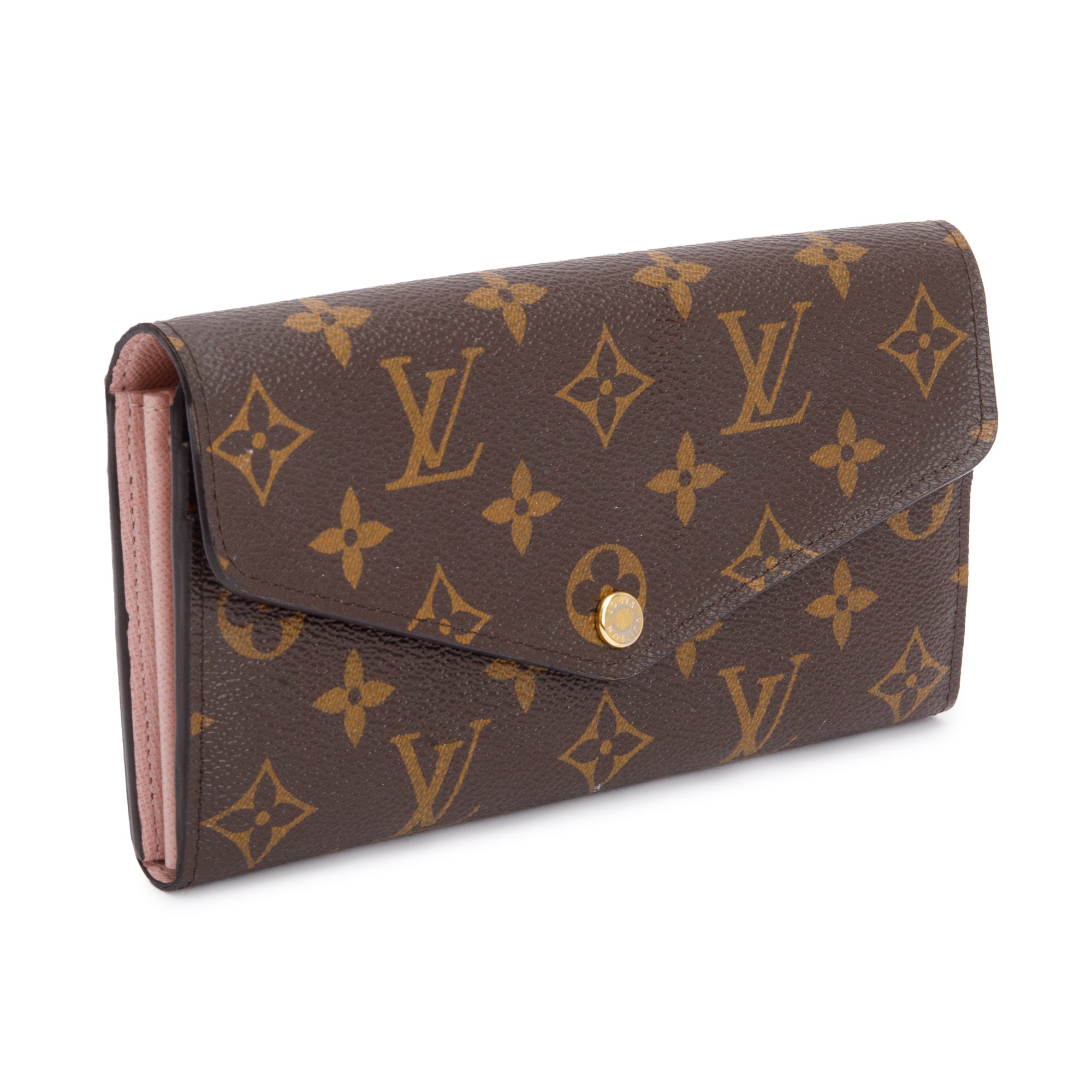 Louis Vuitton 2022 Monogram Sarah NM Wallet w/ Box