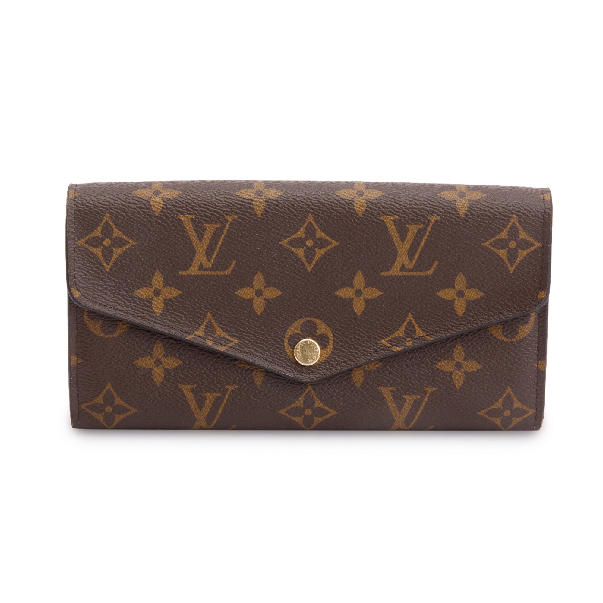 Louis Vuitton 2022 Monogram Sarah NM Wallet w/ Box
