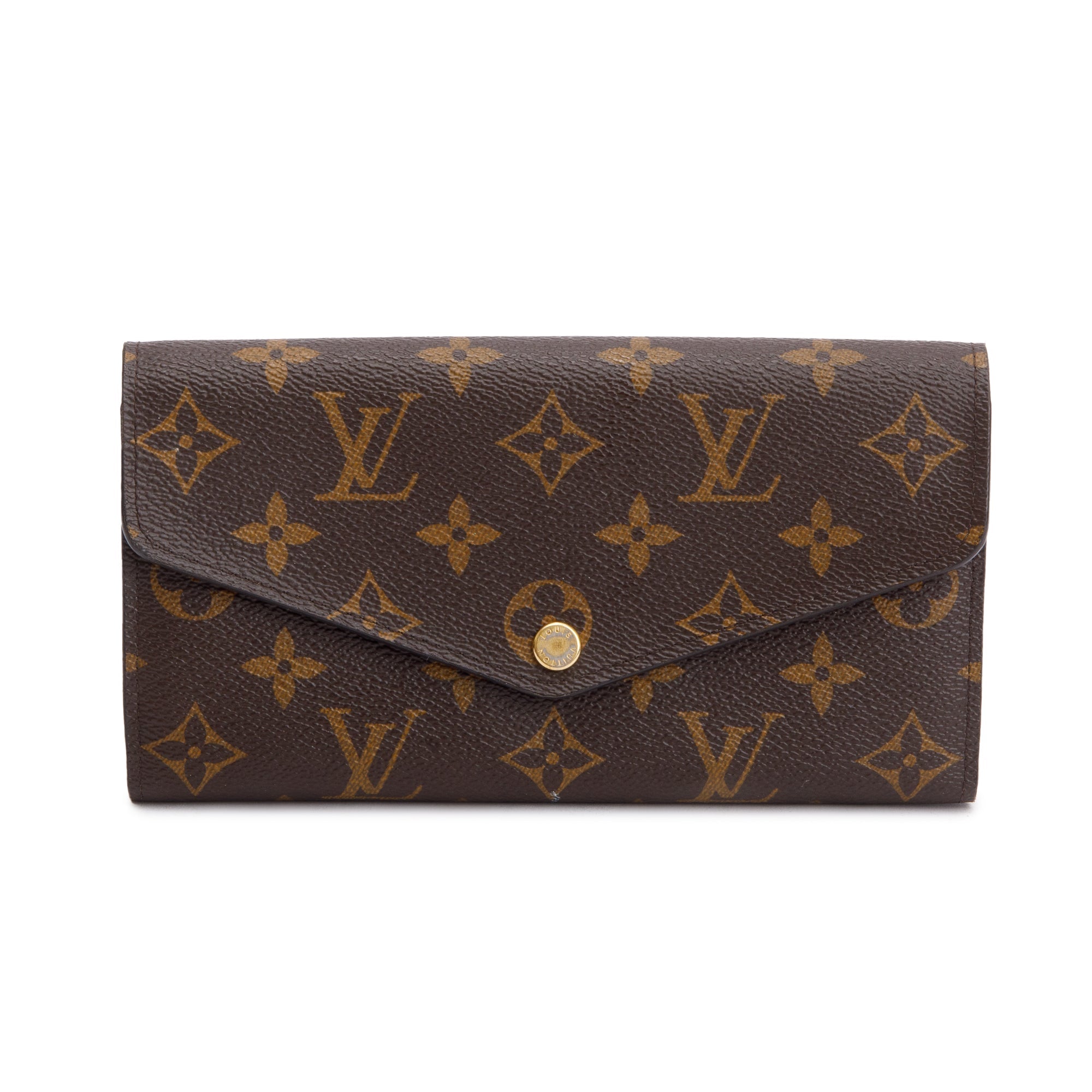 Louis Vuitton 2022 Monogram Sarah NM Wallet w/ Box
