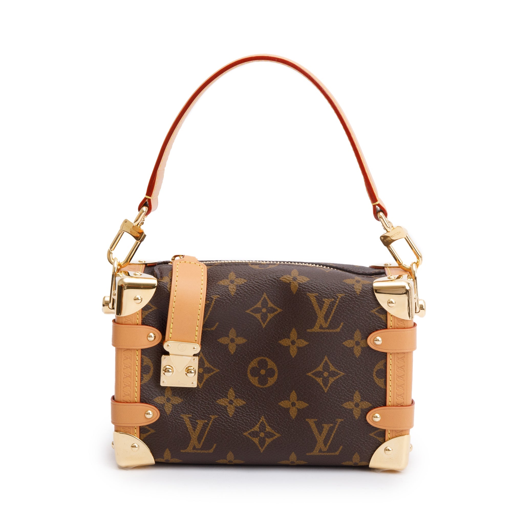 Louis Vuitton 2022 Monogram Side Trunk PM w/ Strap, Box & Receipt