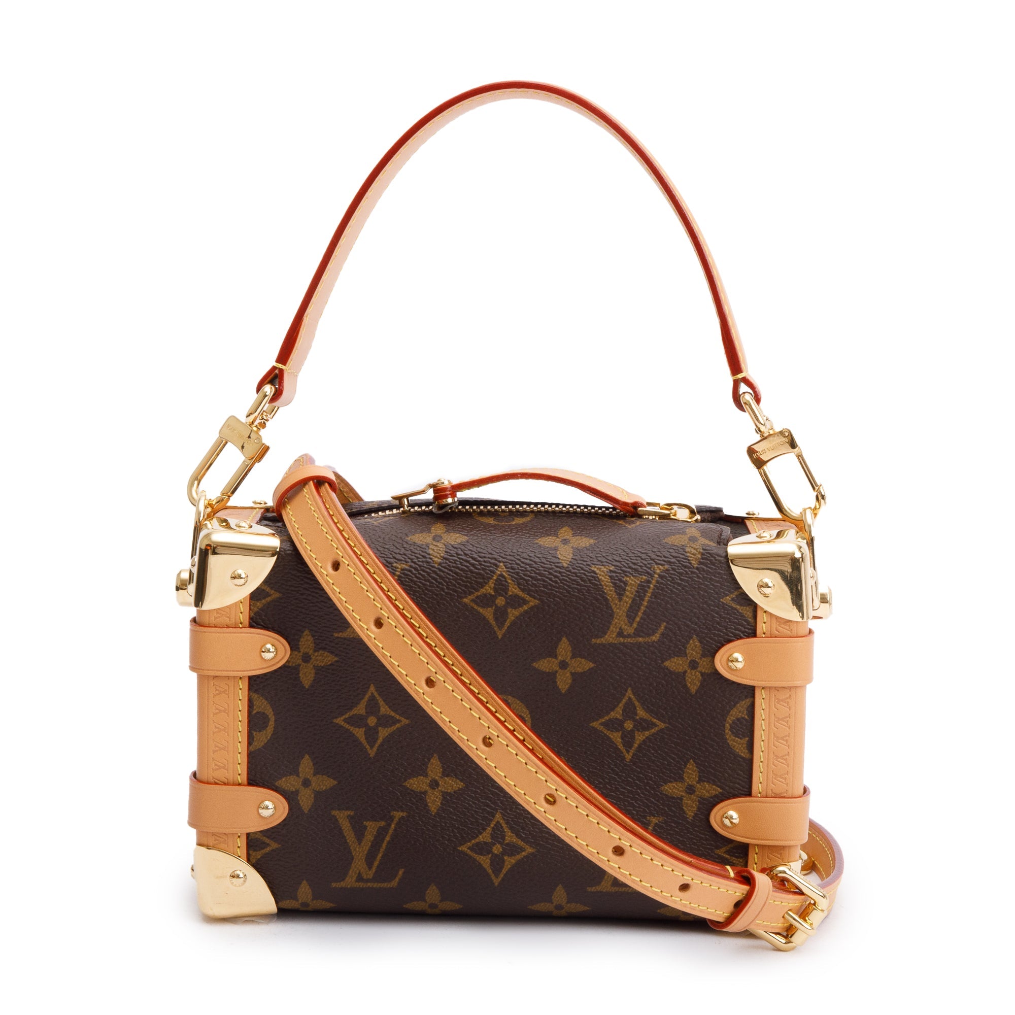 Louis Vuitton 2022 Monogram Side Trunk PM w/ Strap, Box & Receipt
