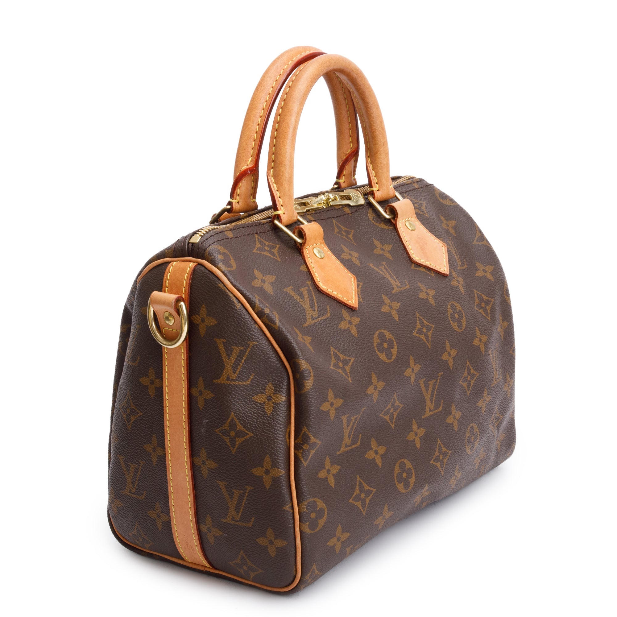 Louis Vuitton 2022 Monogram Speedy Bandouliere 25 w/ Strap