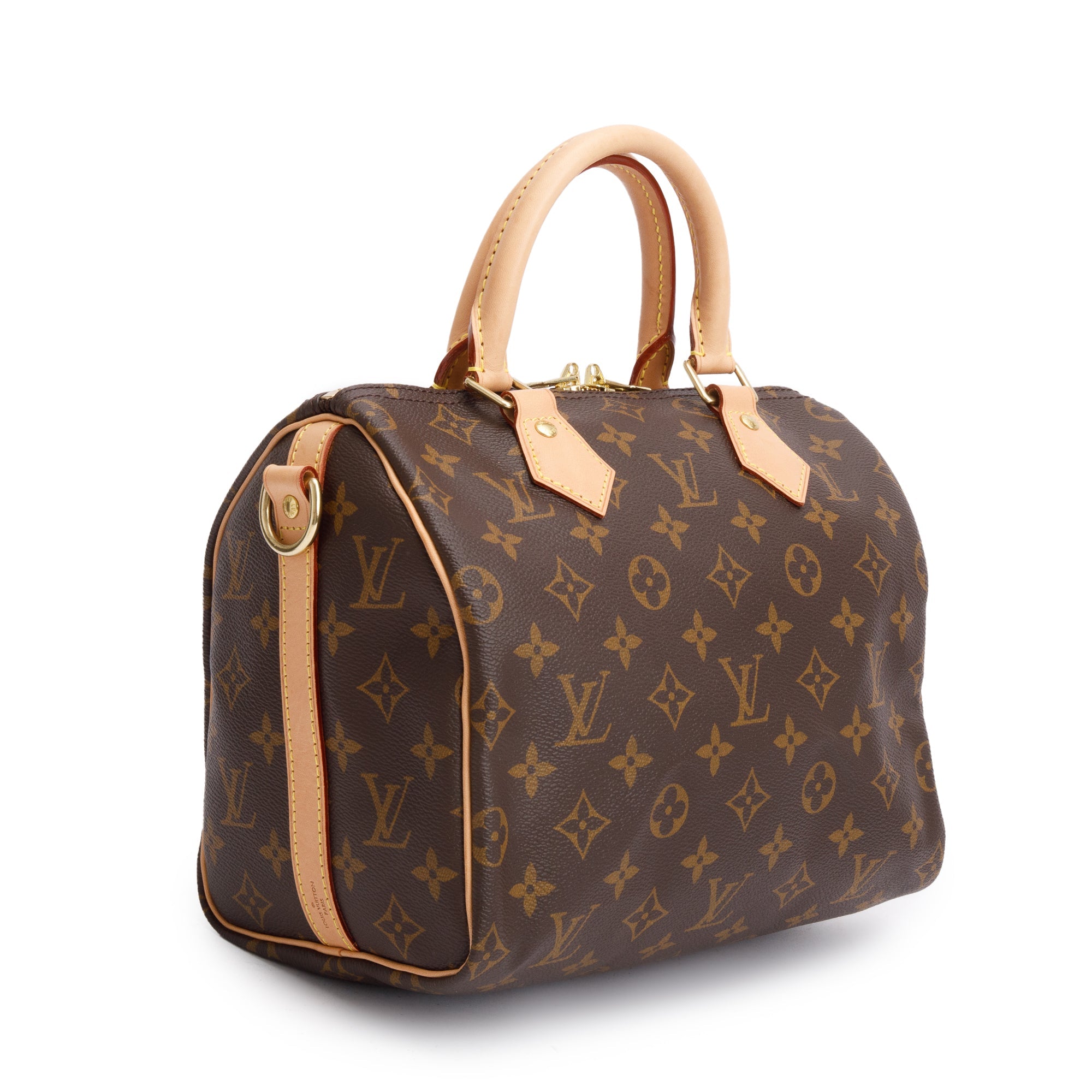 Louis Vuitton 2022 Monogram Speedy Bandouliere 25 w/ Strap