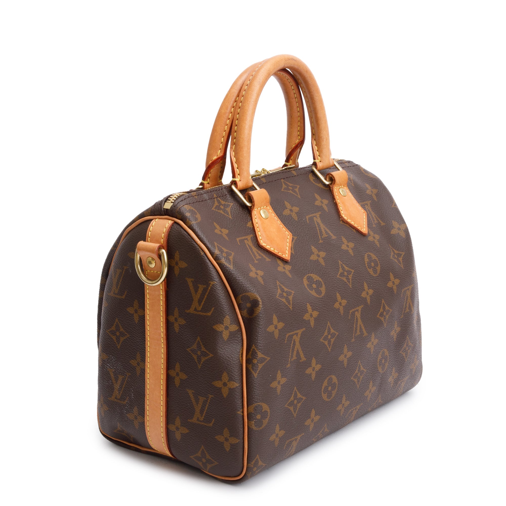 Louis Vuitton 2022 Monogram Speedy Bandouliere 25 w/ Strap