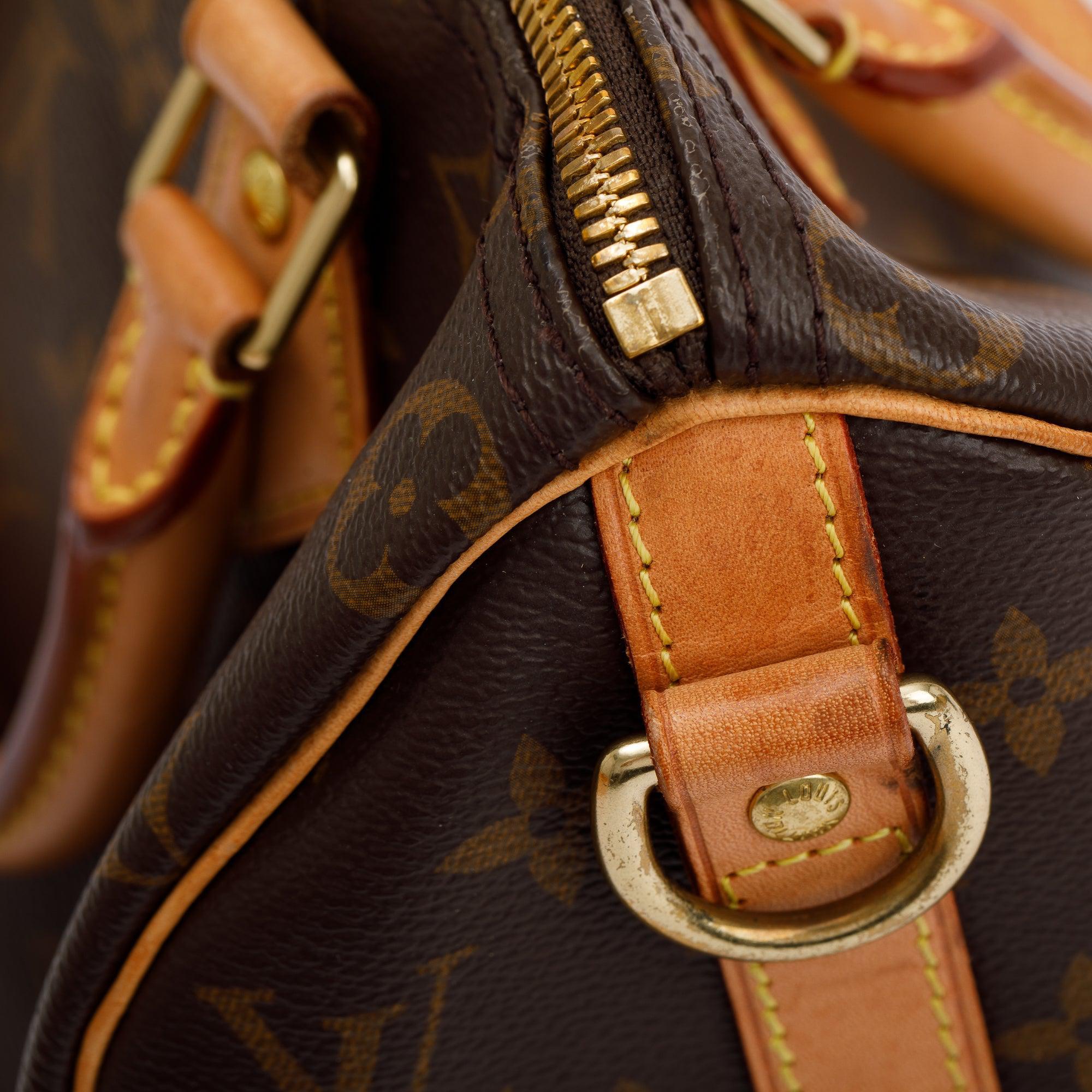 Louis Vuitton 2022 Monogram Speedy Bandouliere 25 w/ Strap & Box