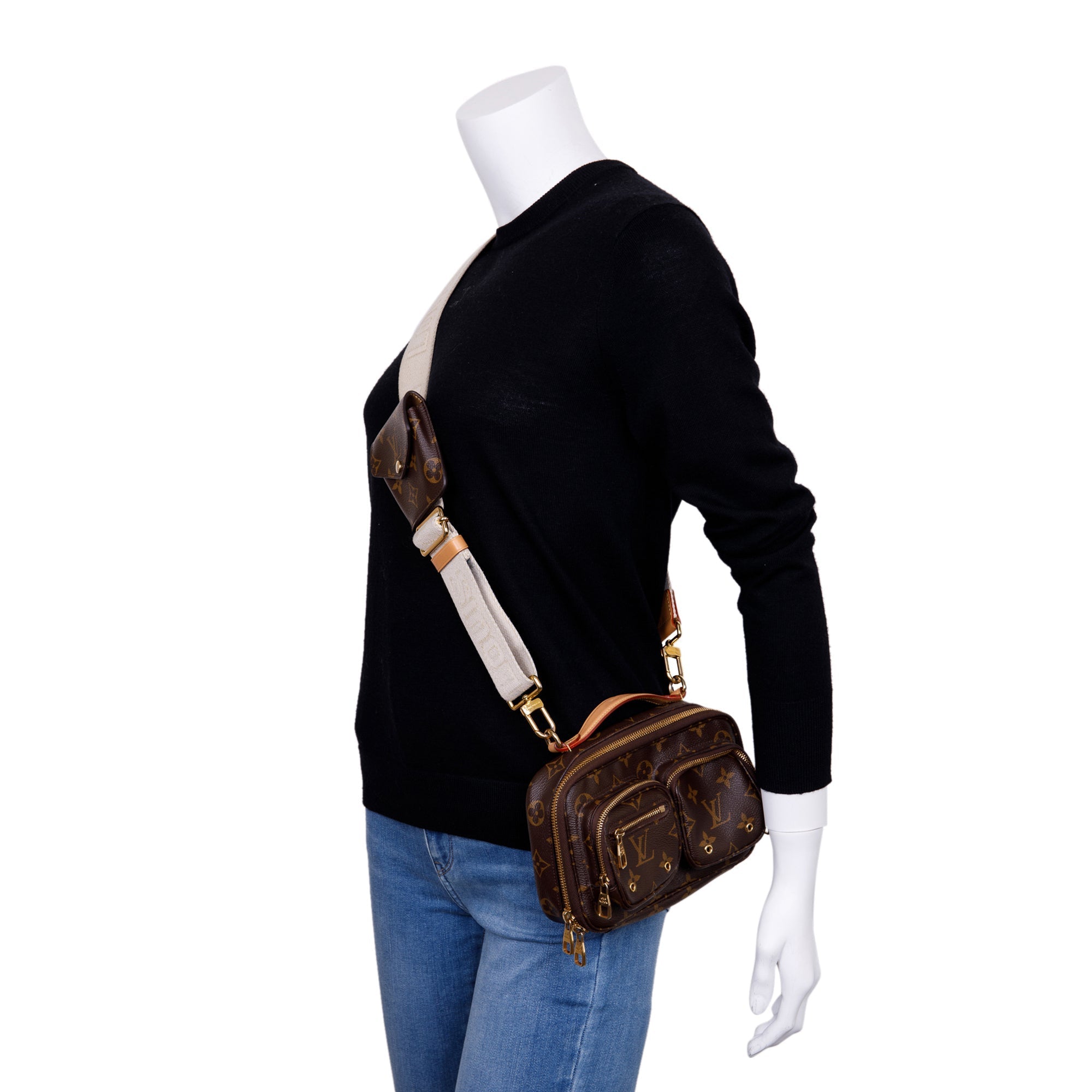 Louis Vuitton 2022 Monogram Utility Crossbody Bag