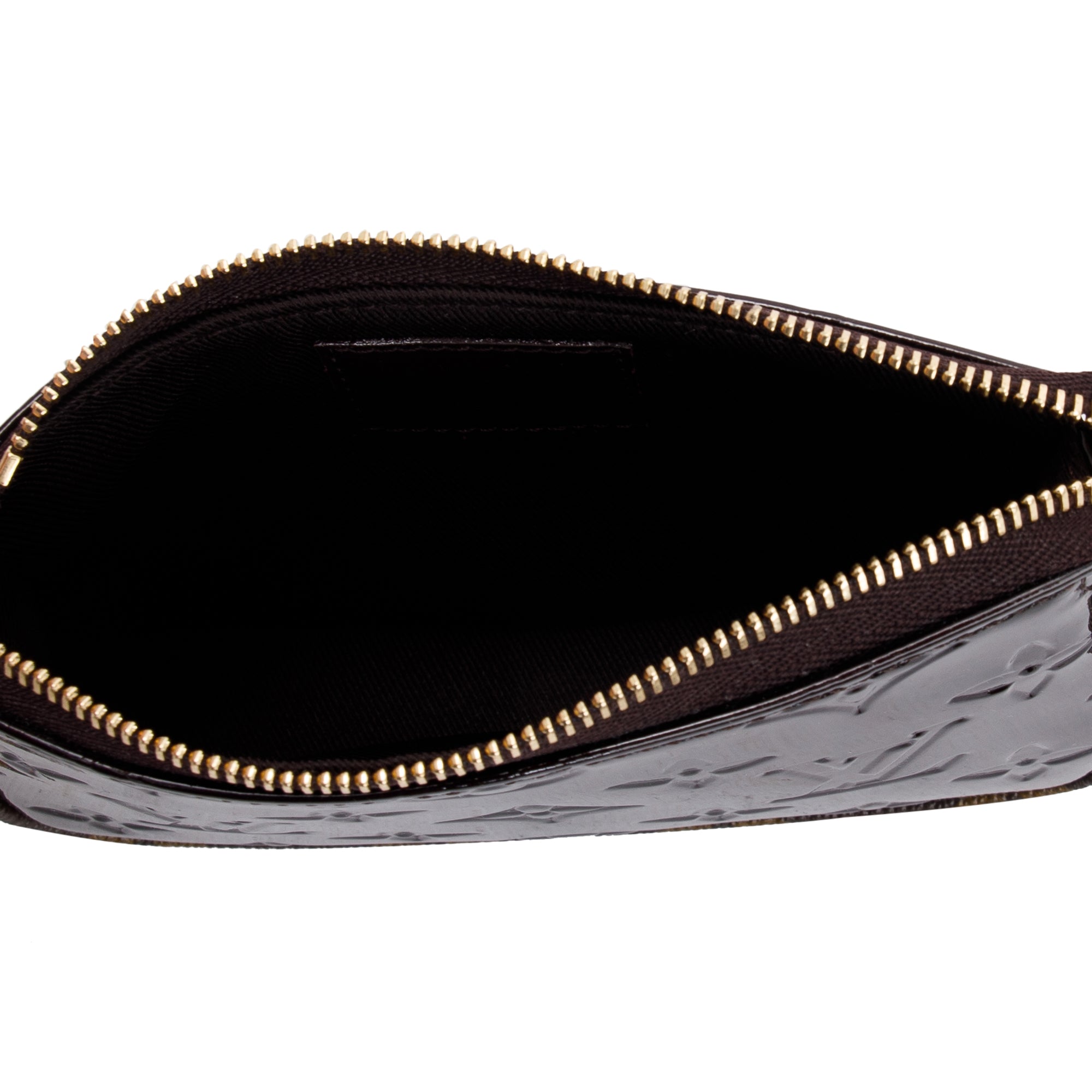 Louis Vuitton 2022 Monogram Vernis Mini Pochette Accessoires w/ Box