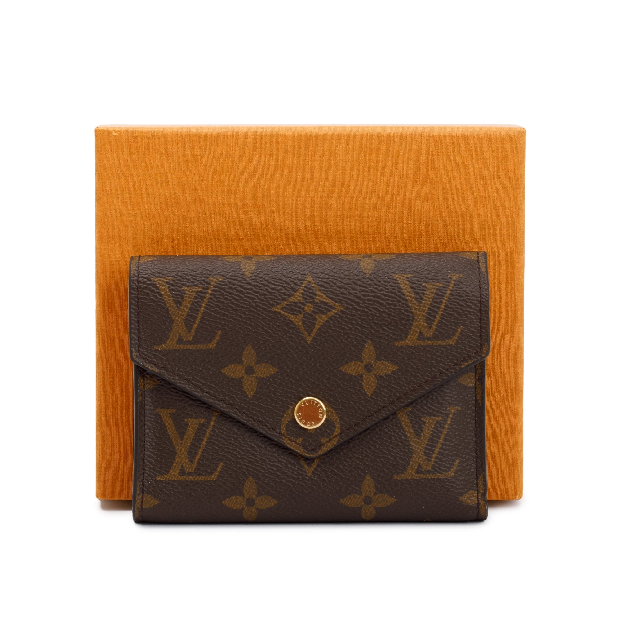 Louis Vuitton 2022 Monogram Victorine Wallet w/ Box & Receipt