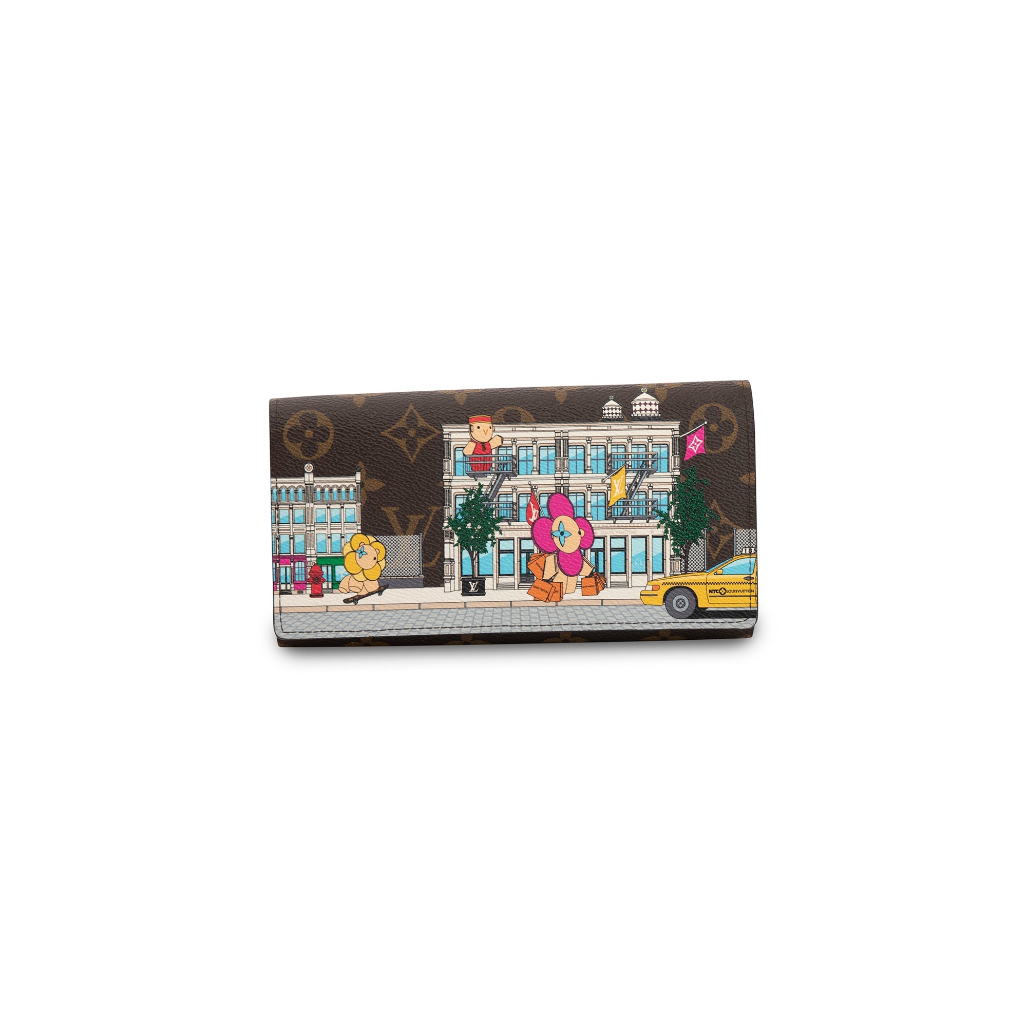 Louis Vuitton 2022 Monogram Vivienne Animation Sarah Wallet w/ Box