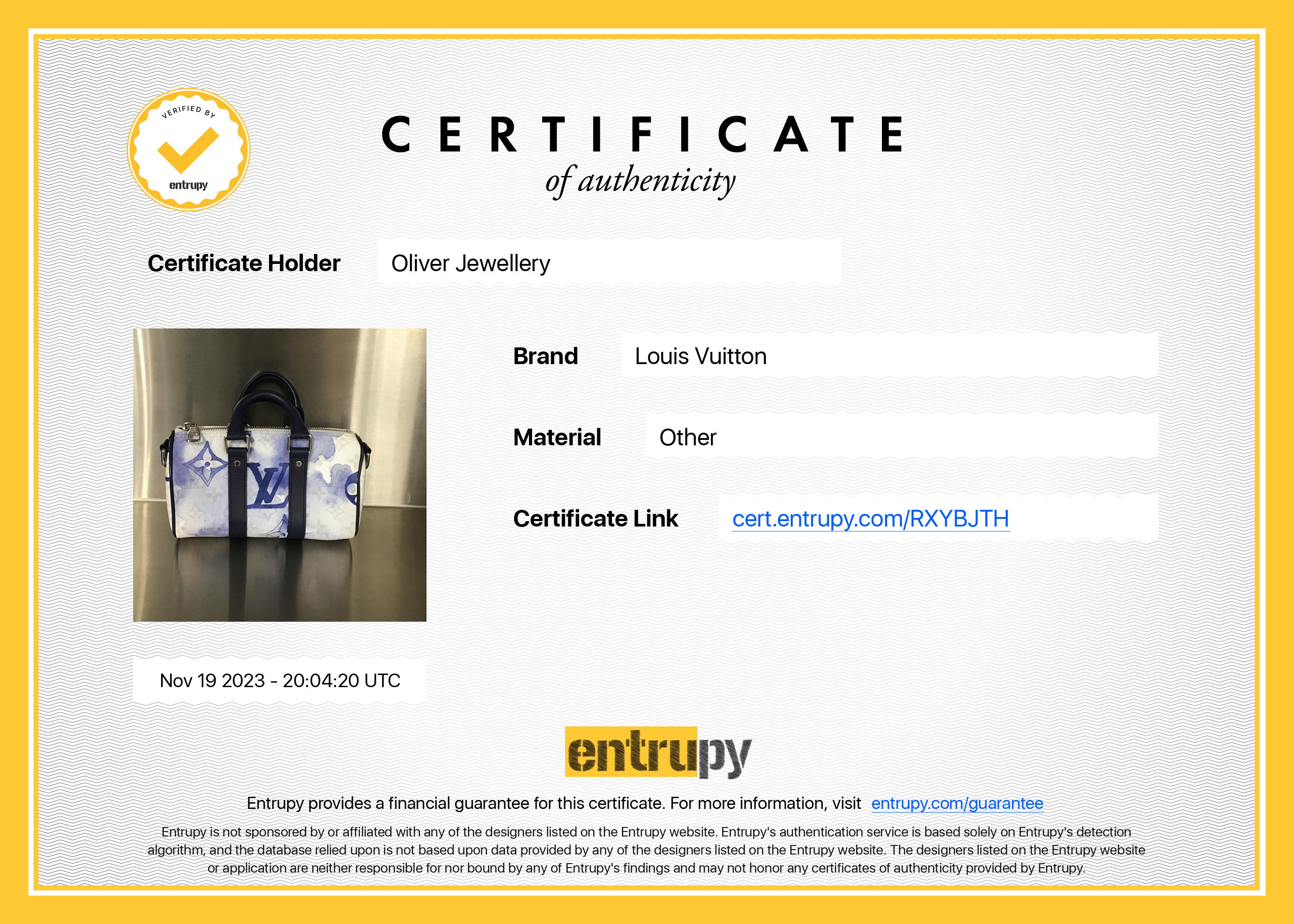 Louis Vuitton 2022 Monogram XS Blue Watercolor Keepall Bag w/ Box