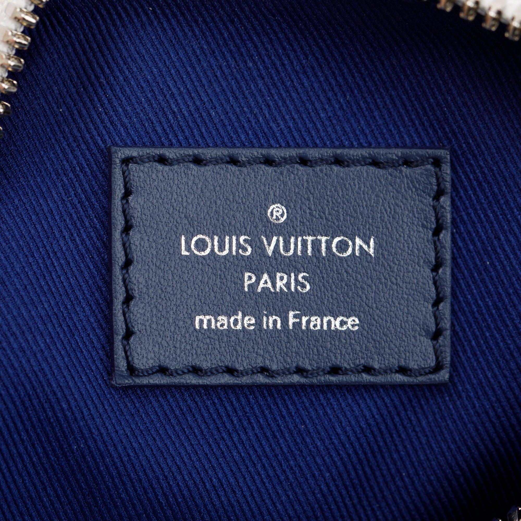 Louis Vuitton 2022 Monogram XS Blue Watercolor Keepall Bag w/ Box