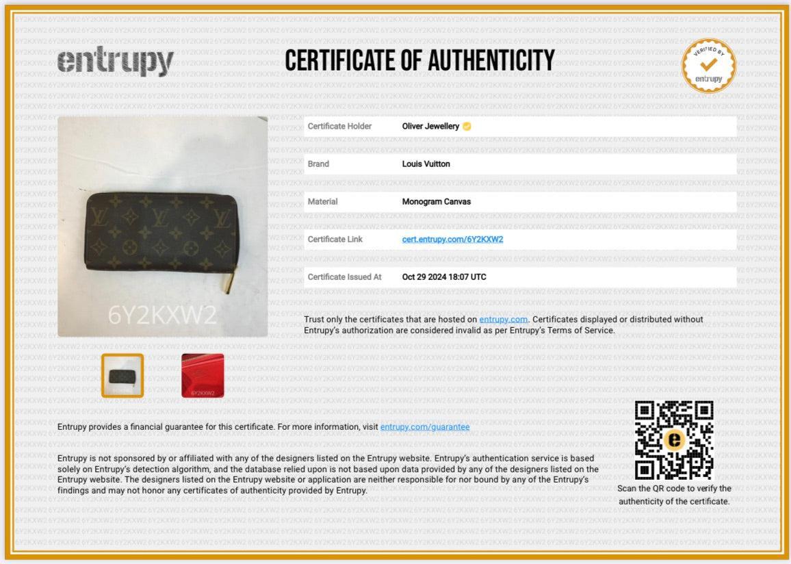 Louis Vuitton 2022 Monogram Zippy Wallet