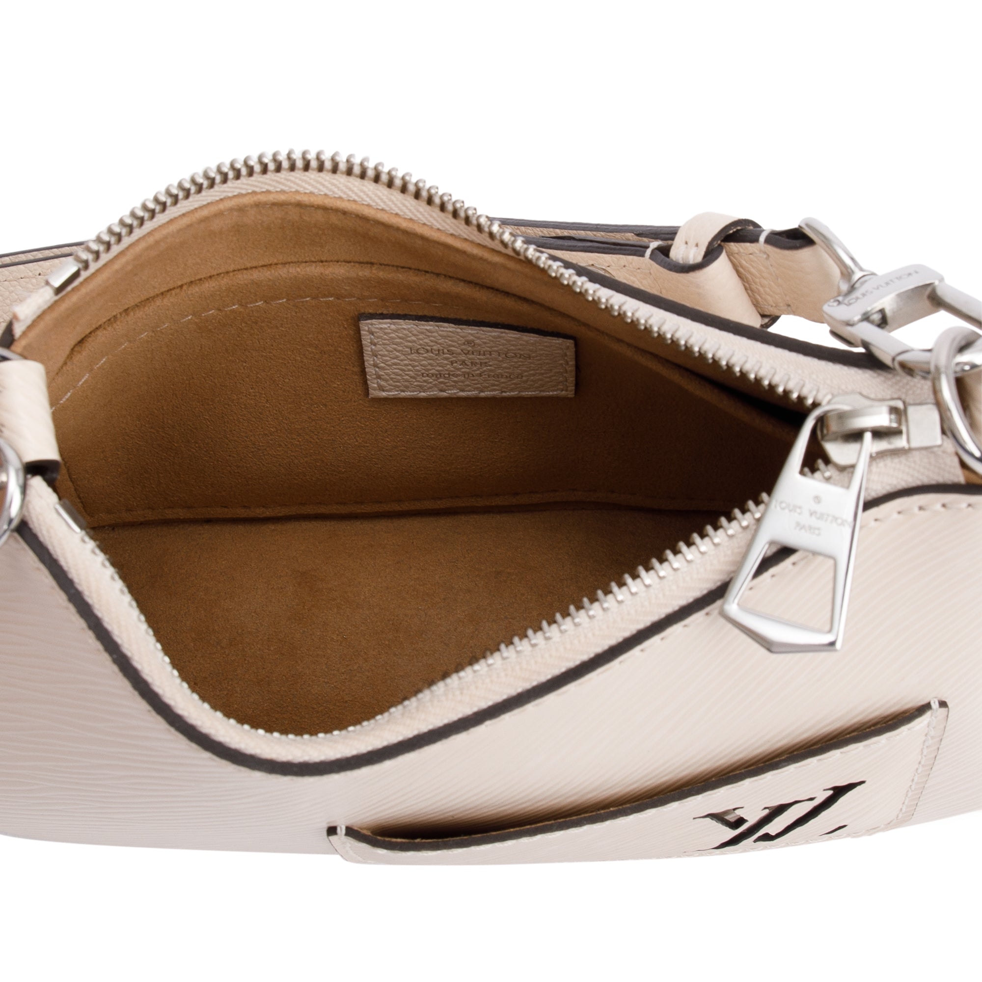 Louis Vuitton 2022 Quartz White Epi Marellini w/ Box