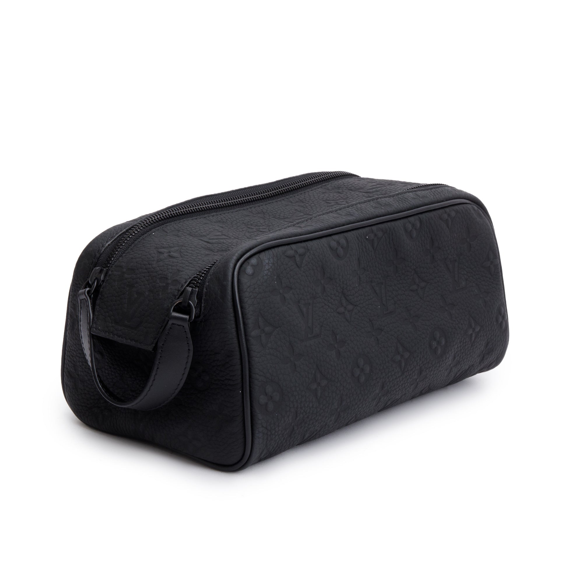 Louis Vuitton 2022 Taurillon Monogram Dopp Kit Pouch