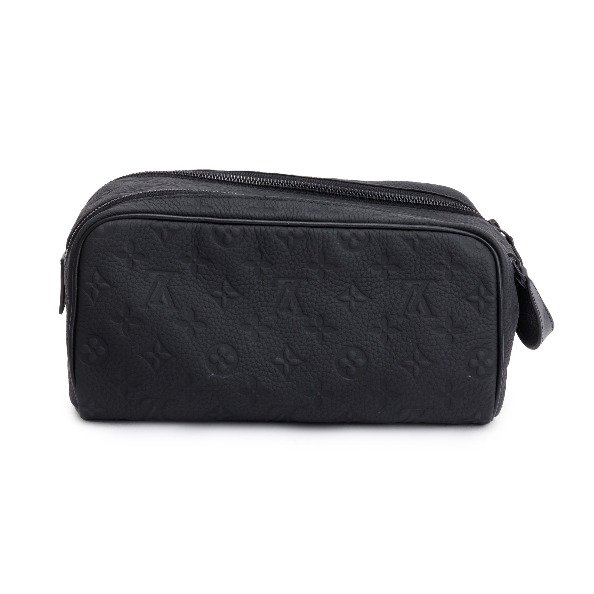Louis Vuitton 2022 Taurillon Monogram Dopp Kit Pouch