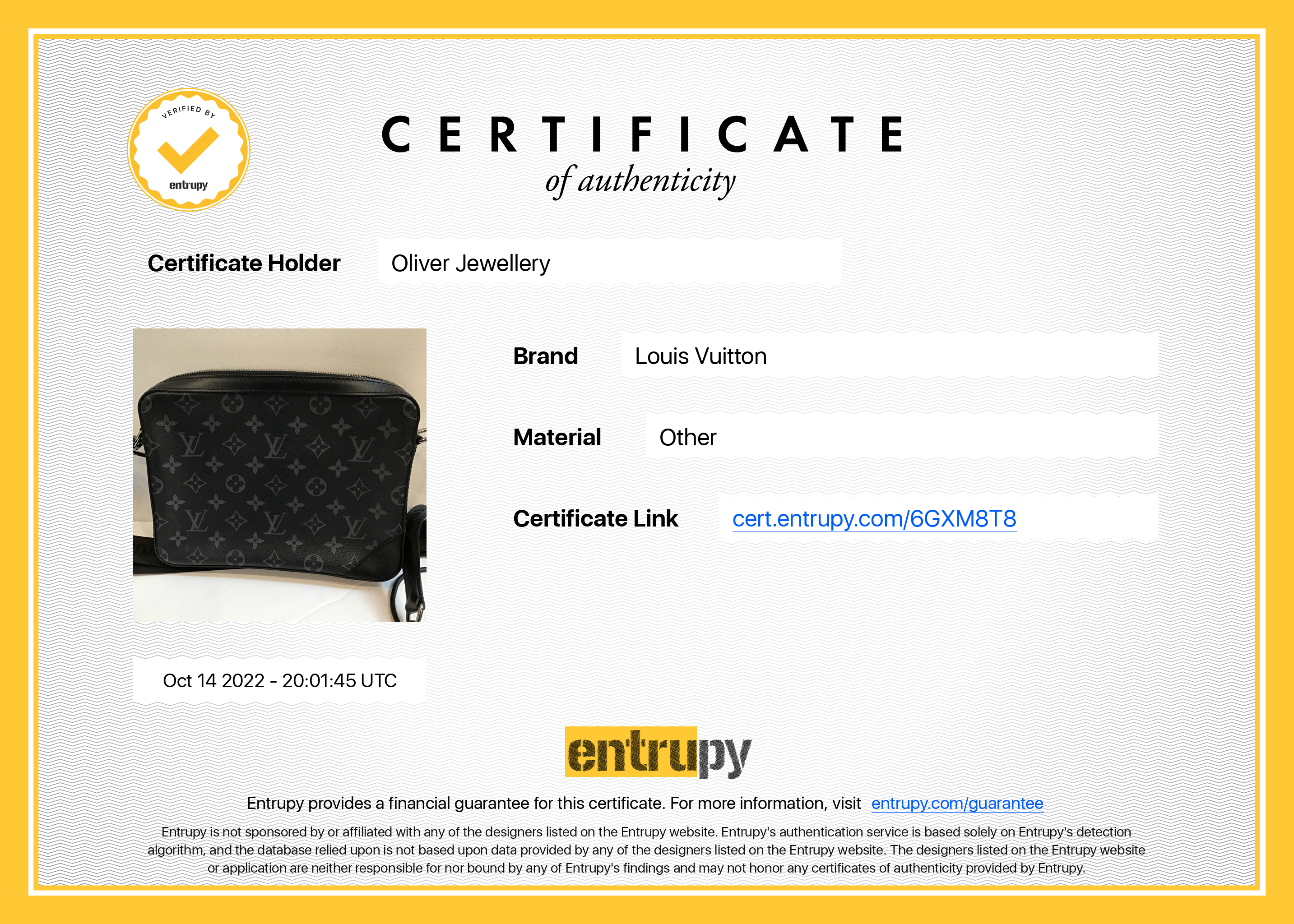 Louis Vuitton 2022 Trio Messenger Bag w/ Box