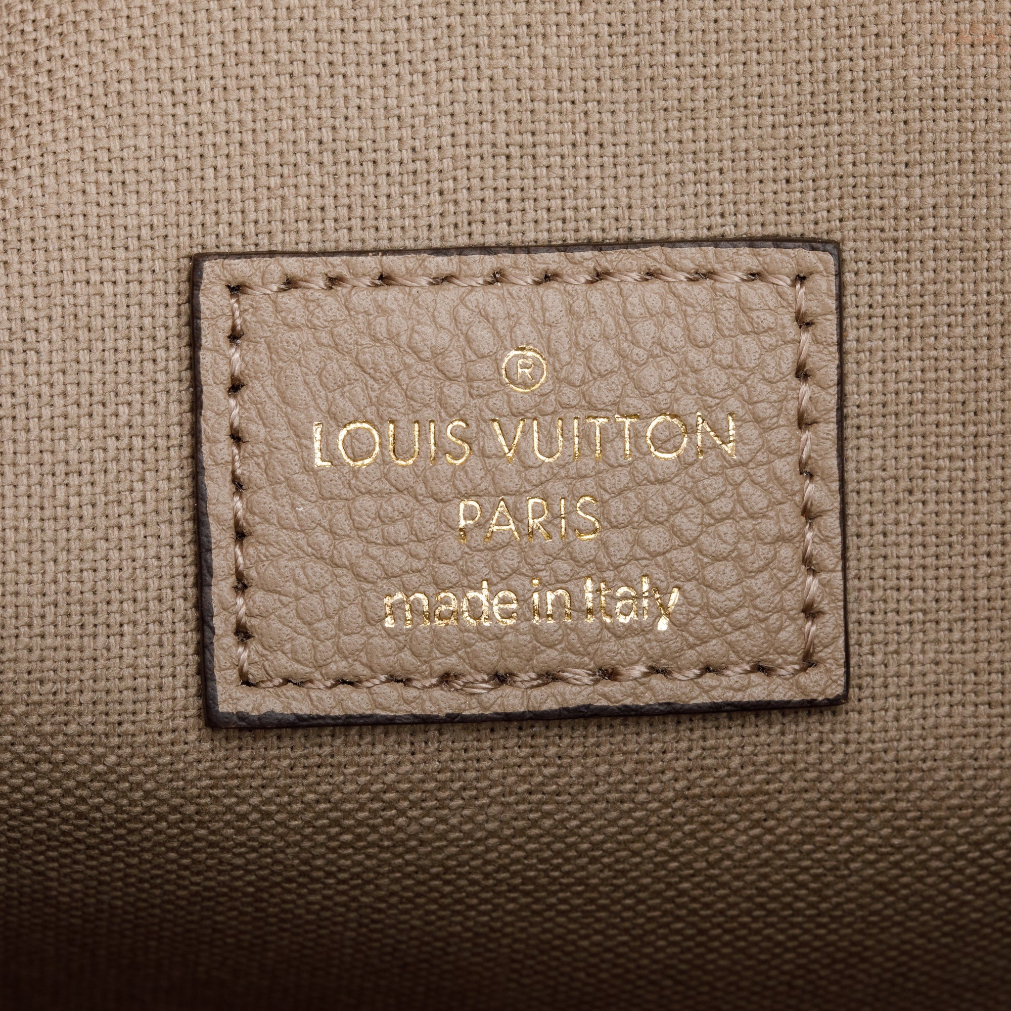 Louis Vuitton 2022 Turtledove Monogram Empreinte Leather Felicie Pochette w/ Inserts & Box