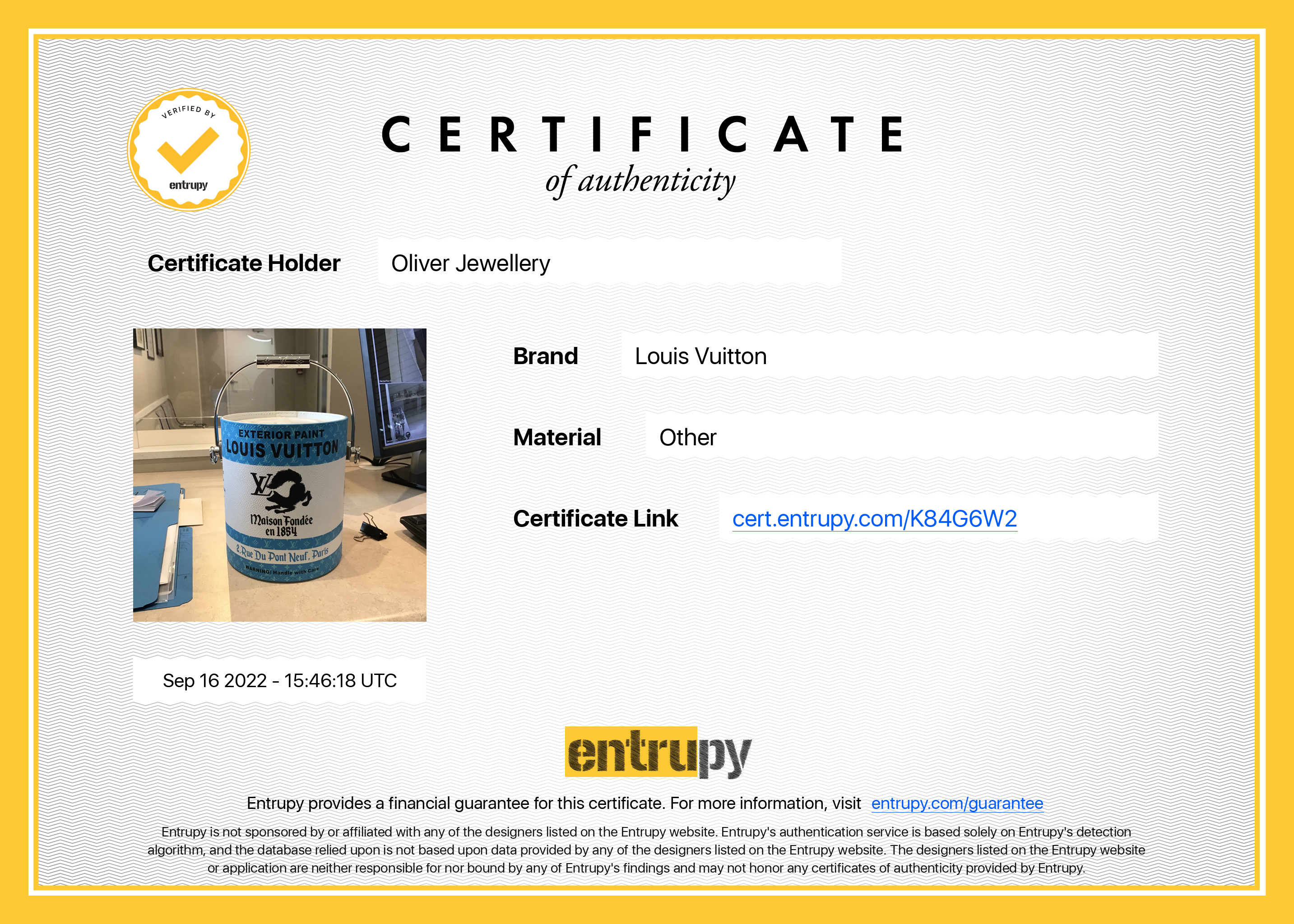 Louis Vuitton 2022 Virgil Abloh Monogram Paint Can Bag