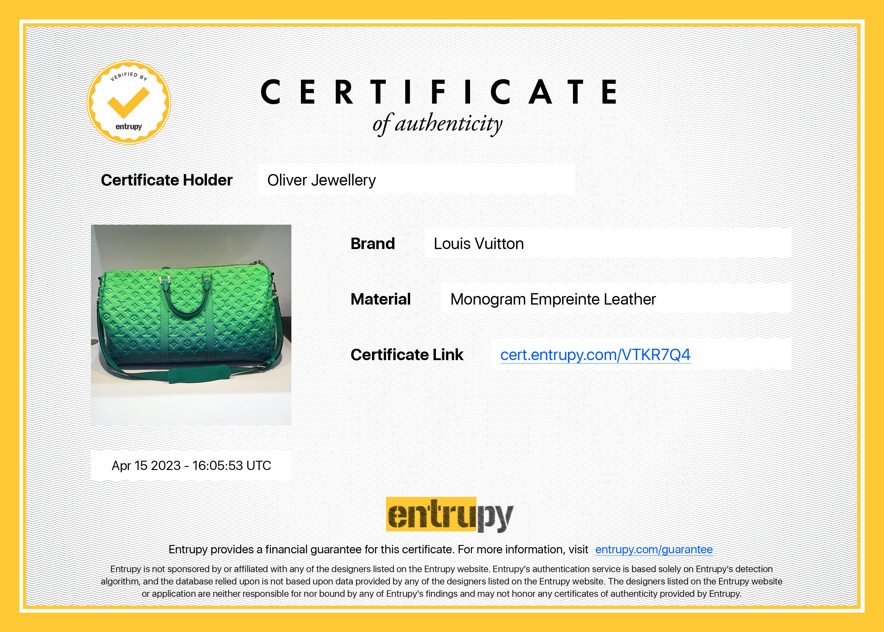 Louis Vuitton 2022 Virgil Abloh Monogram Taurillon Illusion Keepall Bandouliere 50 w/ Strap