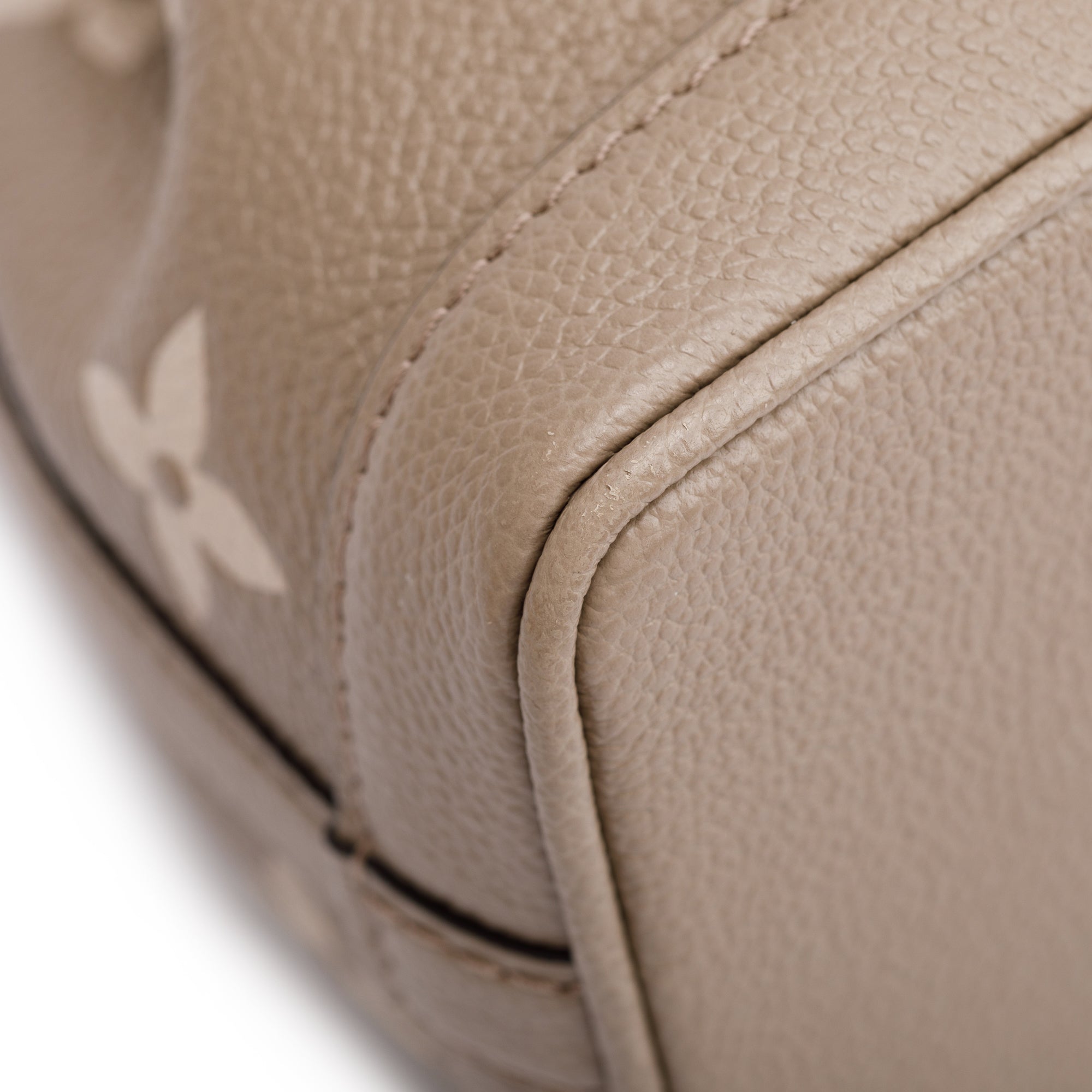 Louis Vuitton 2023 Bicolor Monogram Empreinte Nano Noe w/ Strap, Box & Receipt