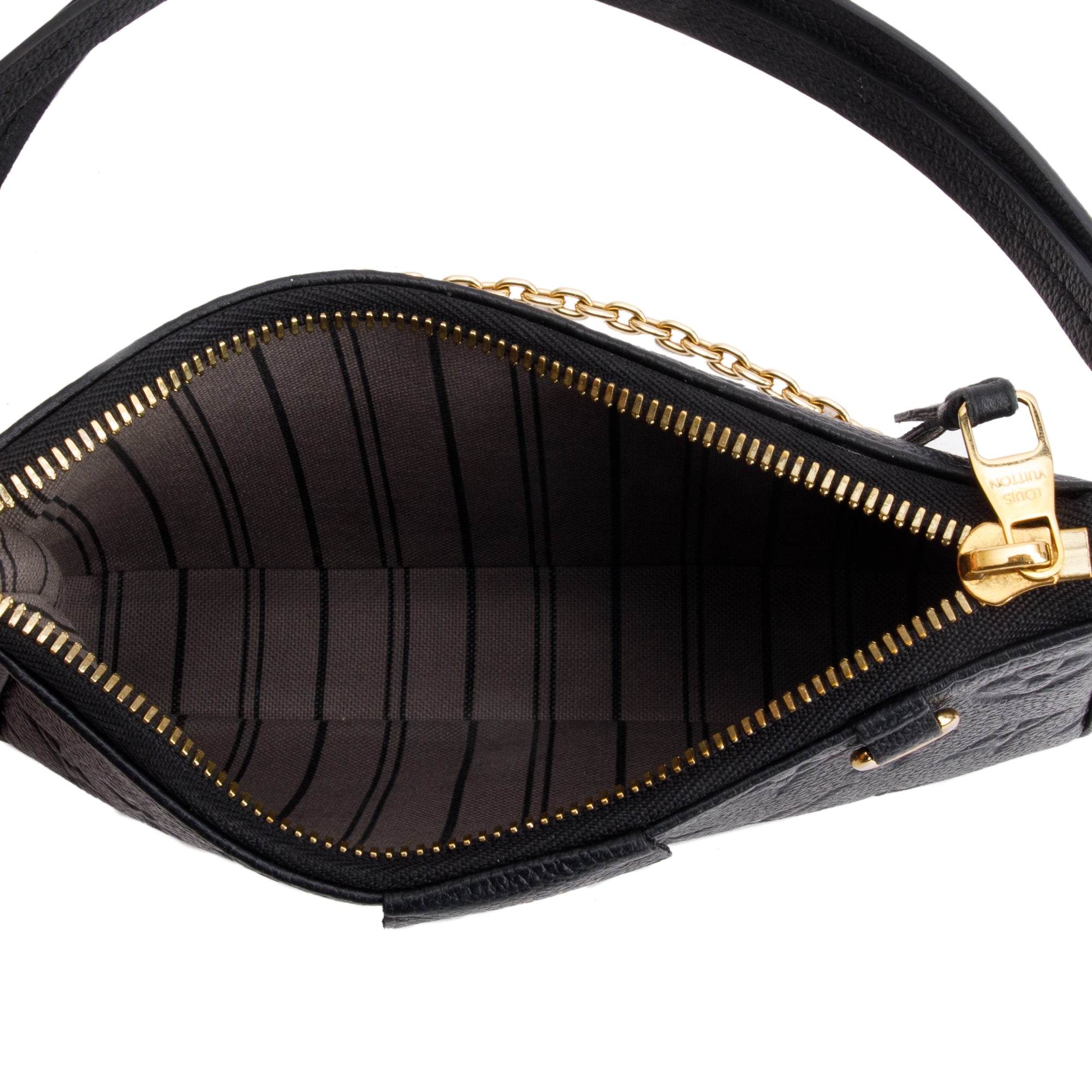 Louis Vuitton 2023 Black Monogram Empreinte Easy Pouch w/ Box & Receipt