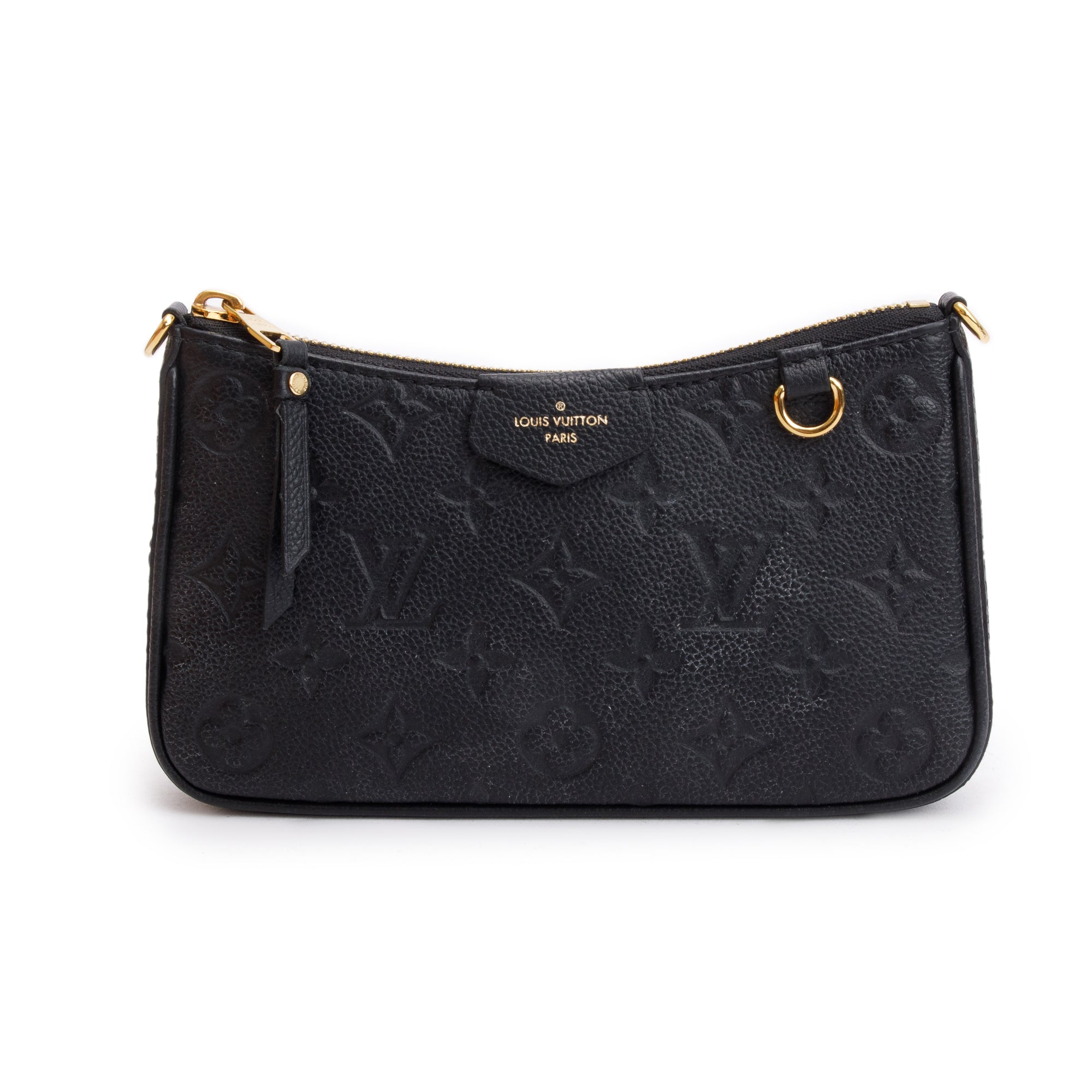 Louis Vuitton 2023 Black Monogram Empreinte Easy Pouch w/ Box & Receipt