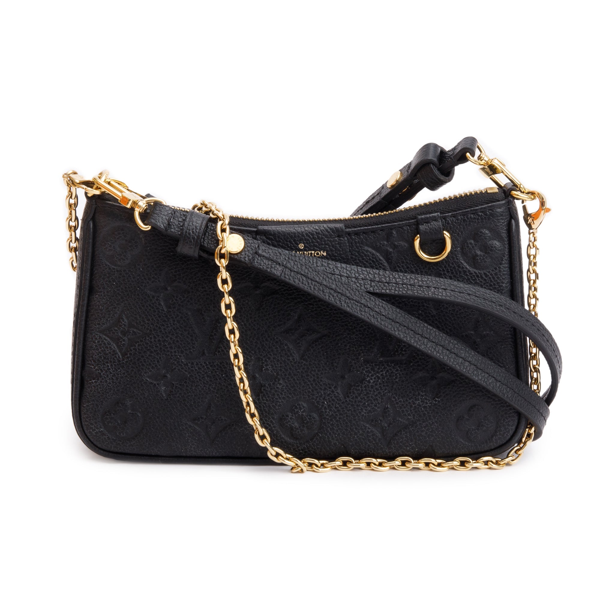 Louis Vuitton 2023 Black Monogram Empreinte Easy Pouch w/ Box & Receipt