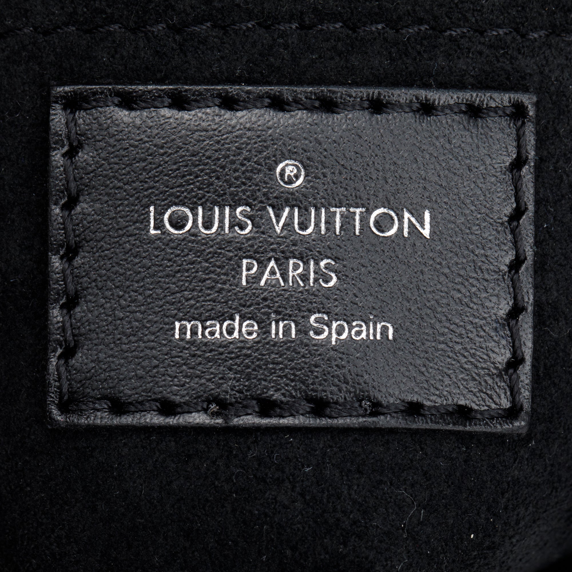 Louis Vuitton 2023 Black Monogram Print Calfskin Leather Camera Box w/ Strap & Box