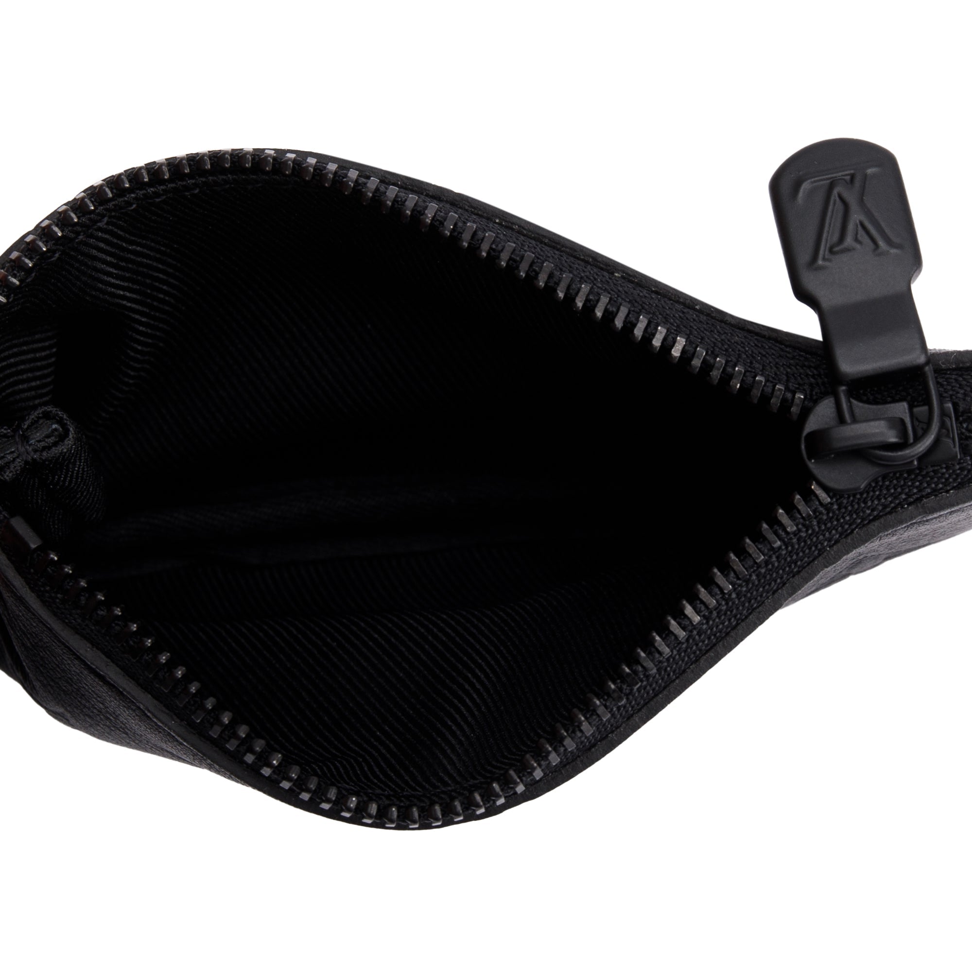 Louis Vuitton 2023 Black Monogram Shadow Embossed Calfskin Leather Trio Messenger Bag w/ Box & Receipt