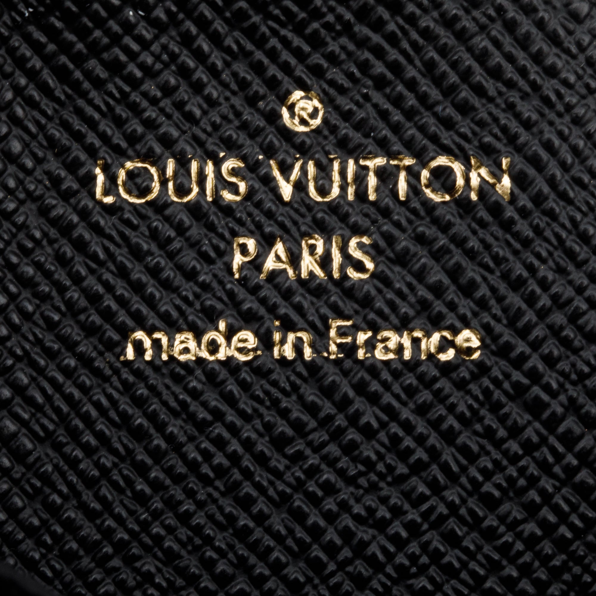 Louis Vuitton 2023 Black Nylon Jacquard Bandouliere w/ Zip Round Coin Purse & Receipt