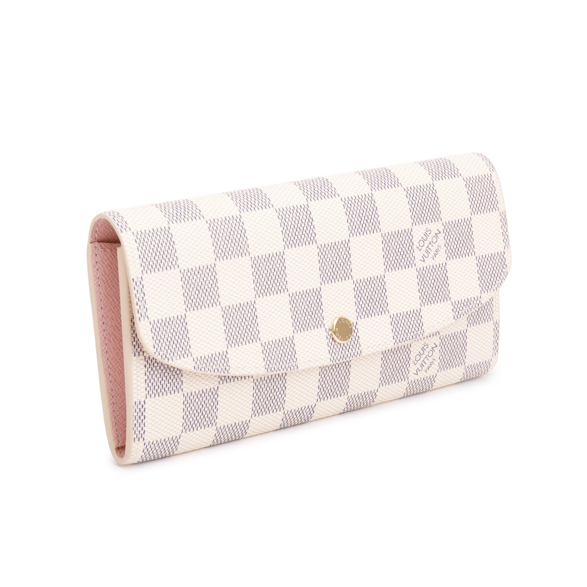 Louis Vuitton 2023 Damier Azur Emilie Wallet w/ Box