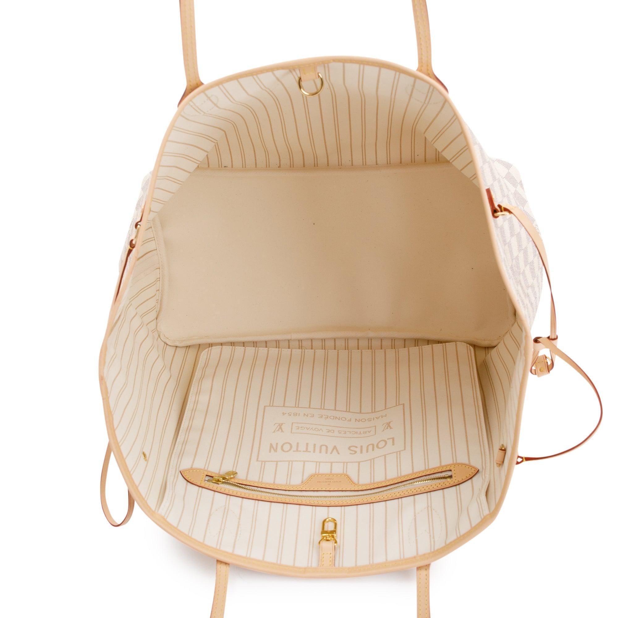 Louis Vuitton 2023 Damier Azur Neverfull GM w/ Box & Pouch