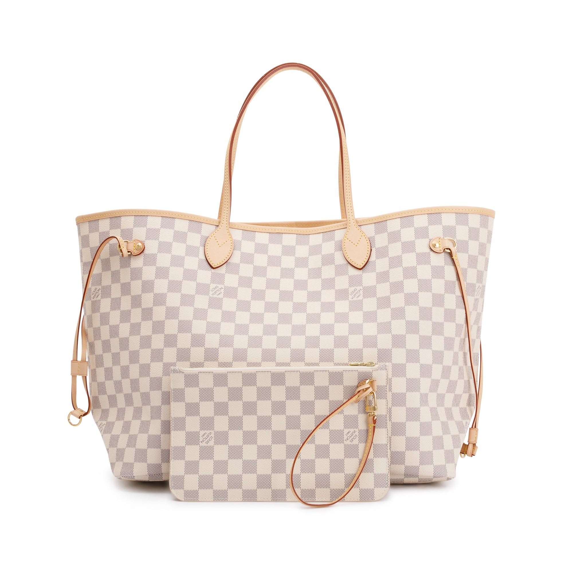 Louis Vuitton 2023 Damier Azur Neverfull GM w/ Box & Pouch