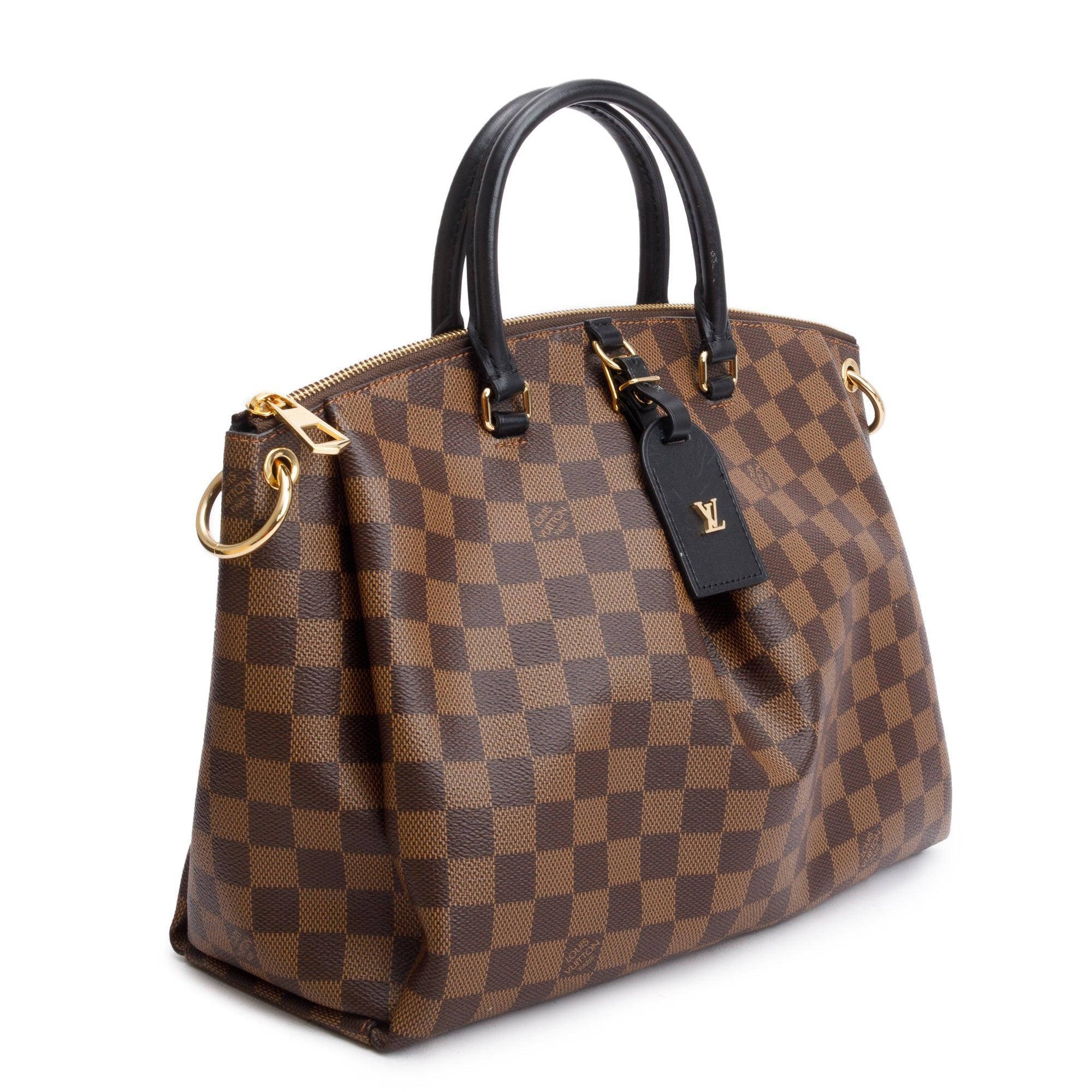 Louis Vuitton 2023 Damier Ebene Odeon Tote MM w/ Strap, Receipt & Box