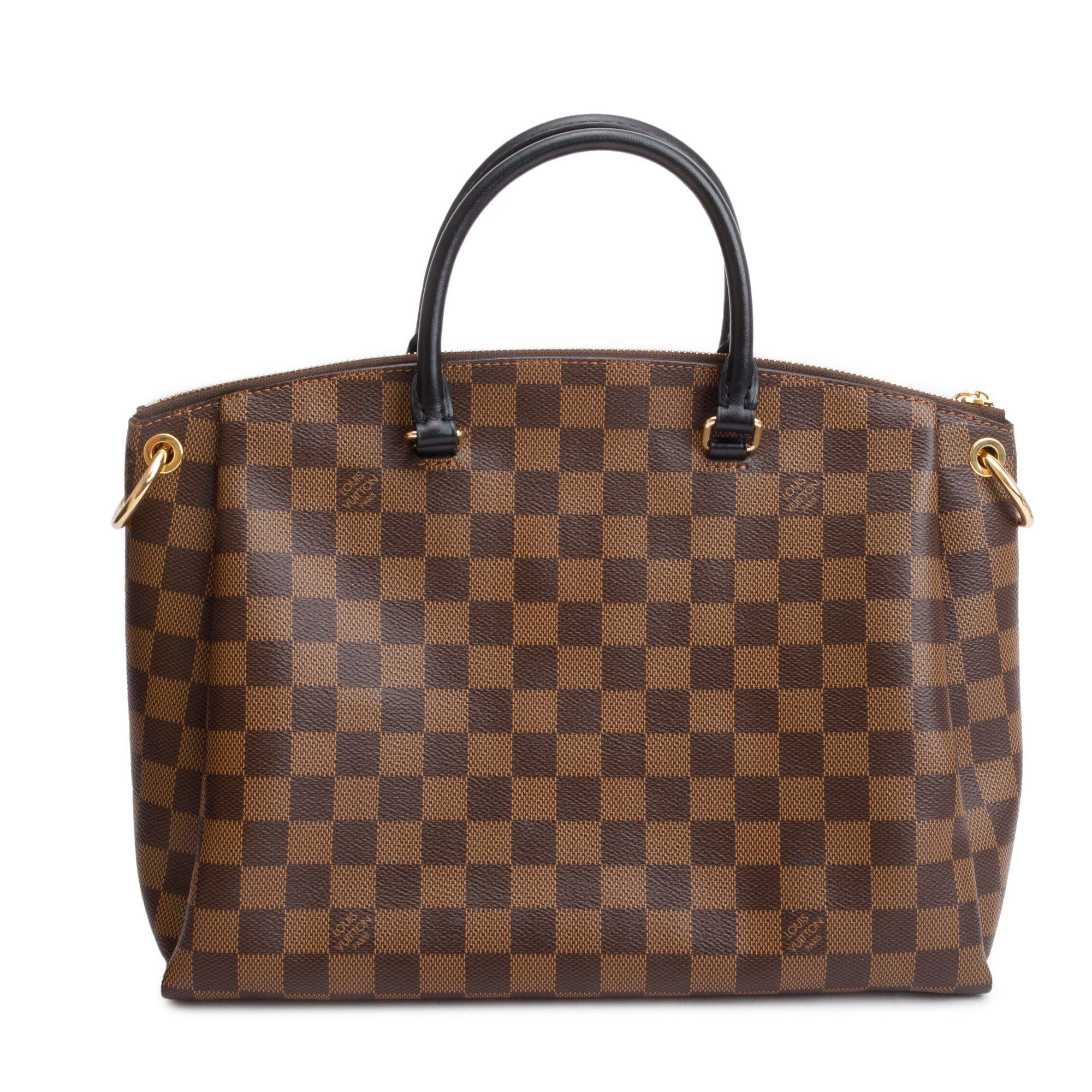 Louis Vuitton 2023 Damier Ebene Odeon Tote MM w/ Strap, Receipt & Box