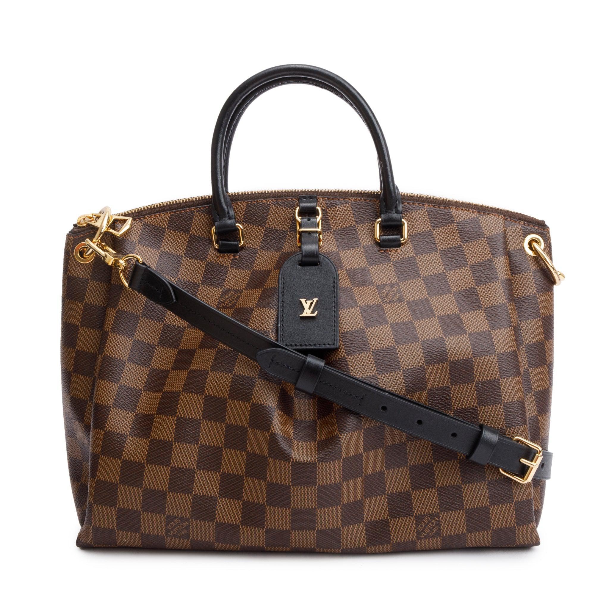Louis Vuitton 2023 Damier Ebene Odeon Tote MM w/ Strap, Receipt & Box