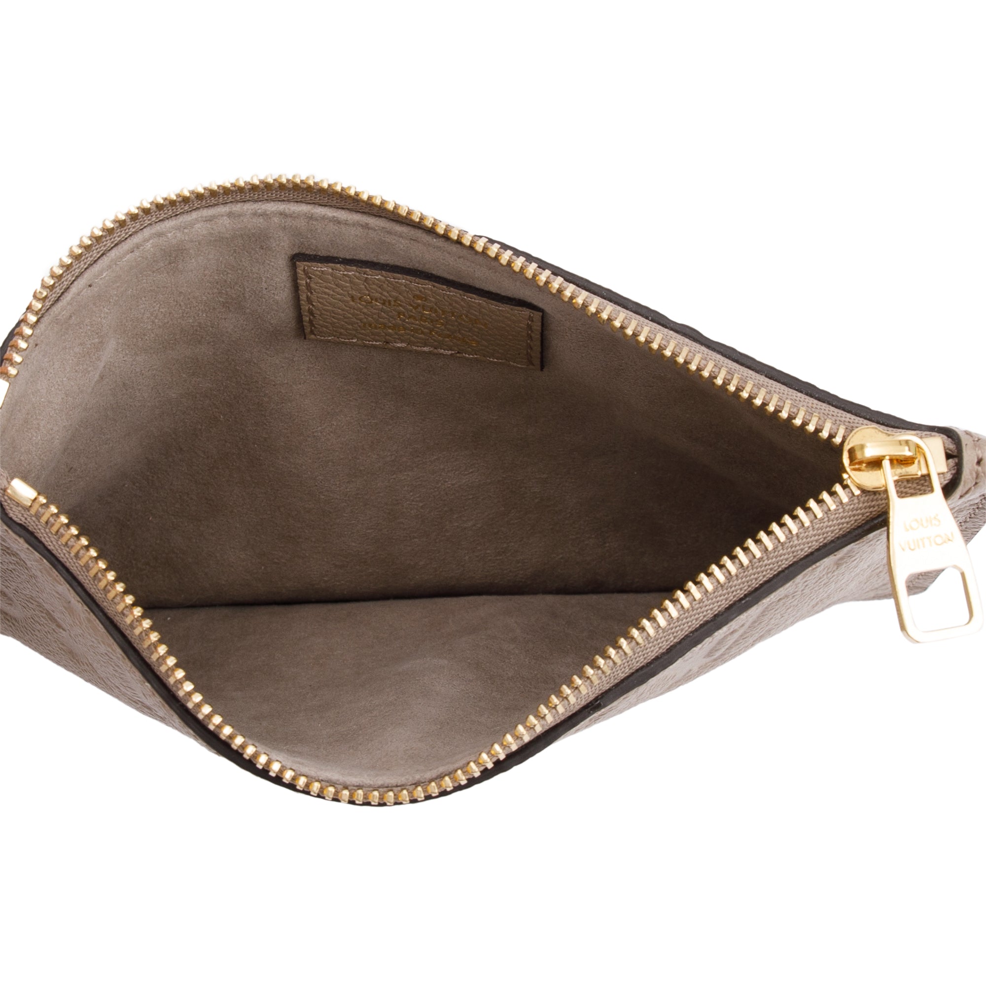 Louis Vuitton 2023 Dove Grey/Creme Bicolor Monogram Empreinte Leather Loop Hobo Bag w/ Straps & Pouch