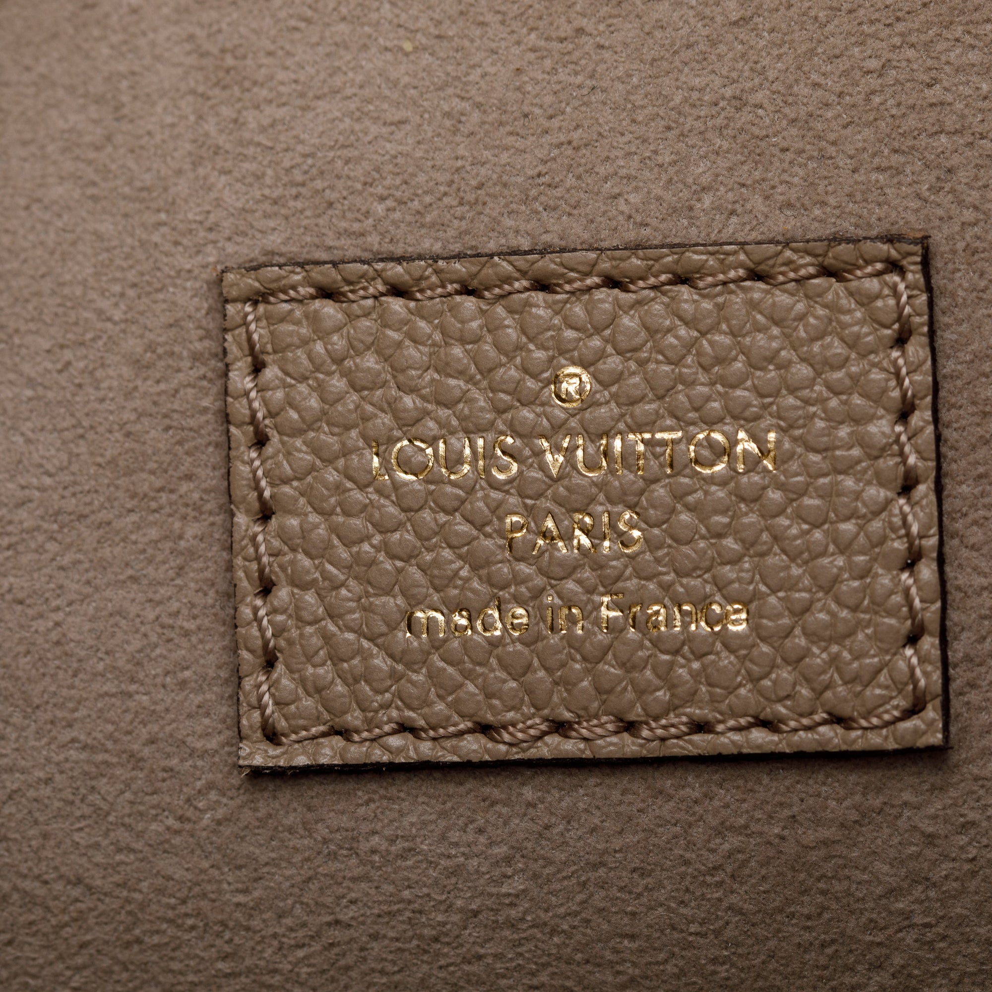 Louis Vuitton 2023 Dove Grey/Creme Bicolor Monogram Empreinte Leather Loop Hobo Bag w/ Straps & Pouch