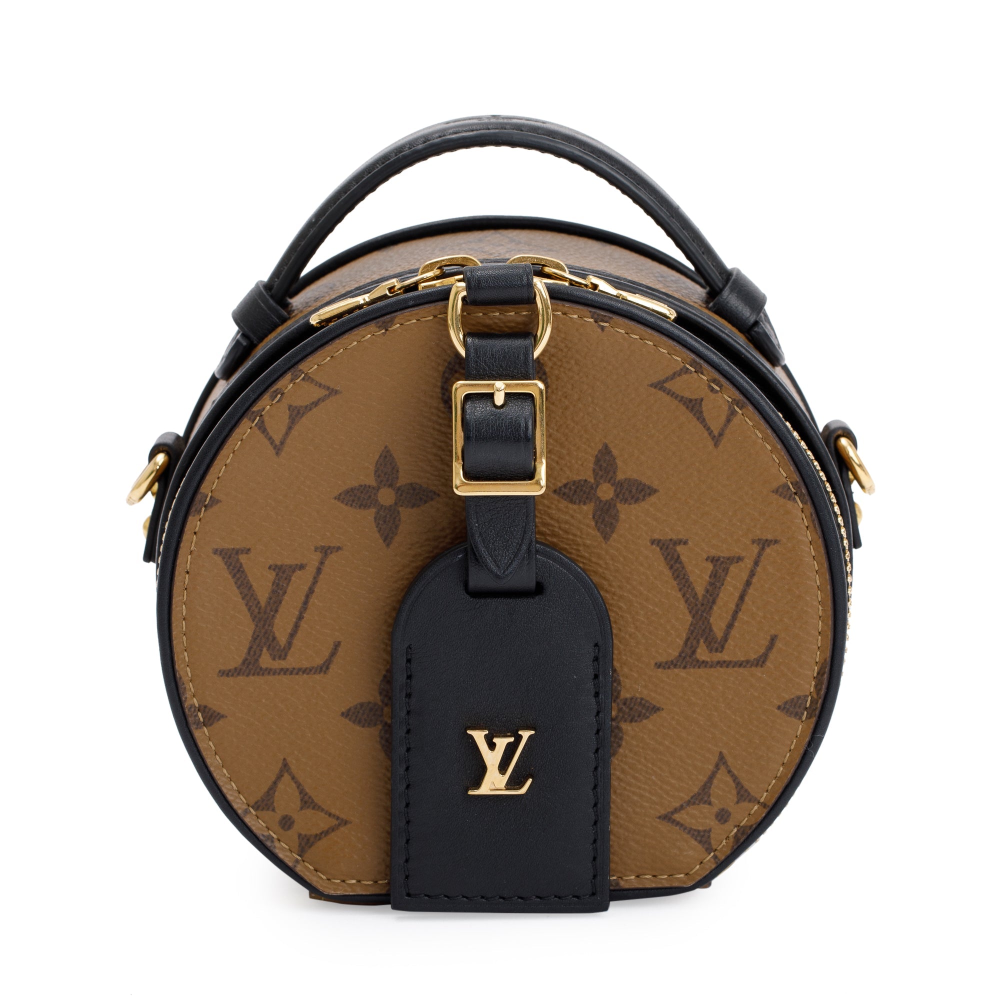 Louis Vuitton 2023 Monogram Reverse Mini Boite Chapeau w/ Strap